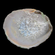 Agate geode 92*80*36mm  (312+83g) 395g in sunlight - Rocks and Things Store