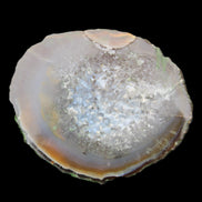 Agate geode 92*80*36mm  (312+83g) 395g in sunlight - Rocks and Things Store