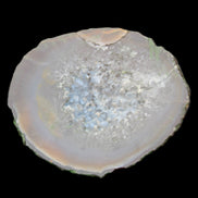 Agate geode 92*80*36mm  (312+83g) 395g in sunlight - Rocks and Things Store