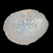 Agate geode 92*80*36mm  (312+83g) 395g in sunlight - Rocks and Things Store