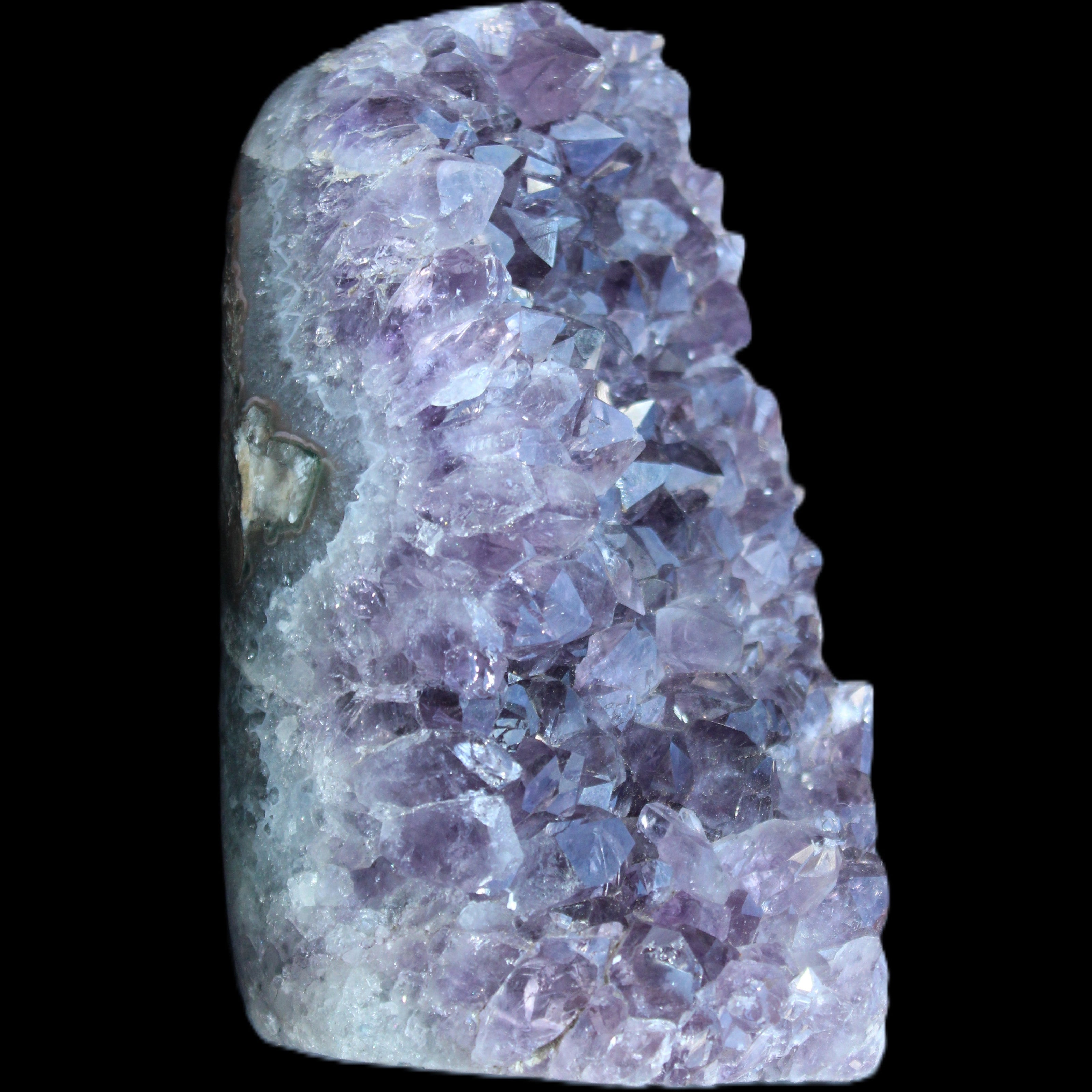 Amethyst geode cluster 138*83*93mm 1342g in sunlight - Rocks and Things Store