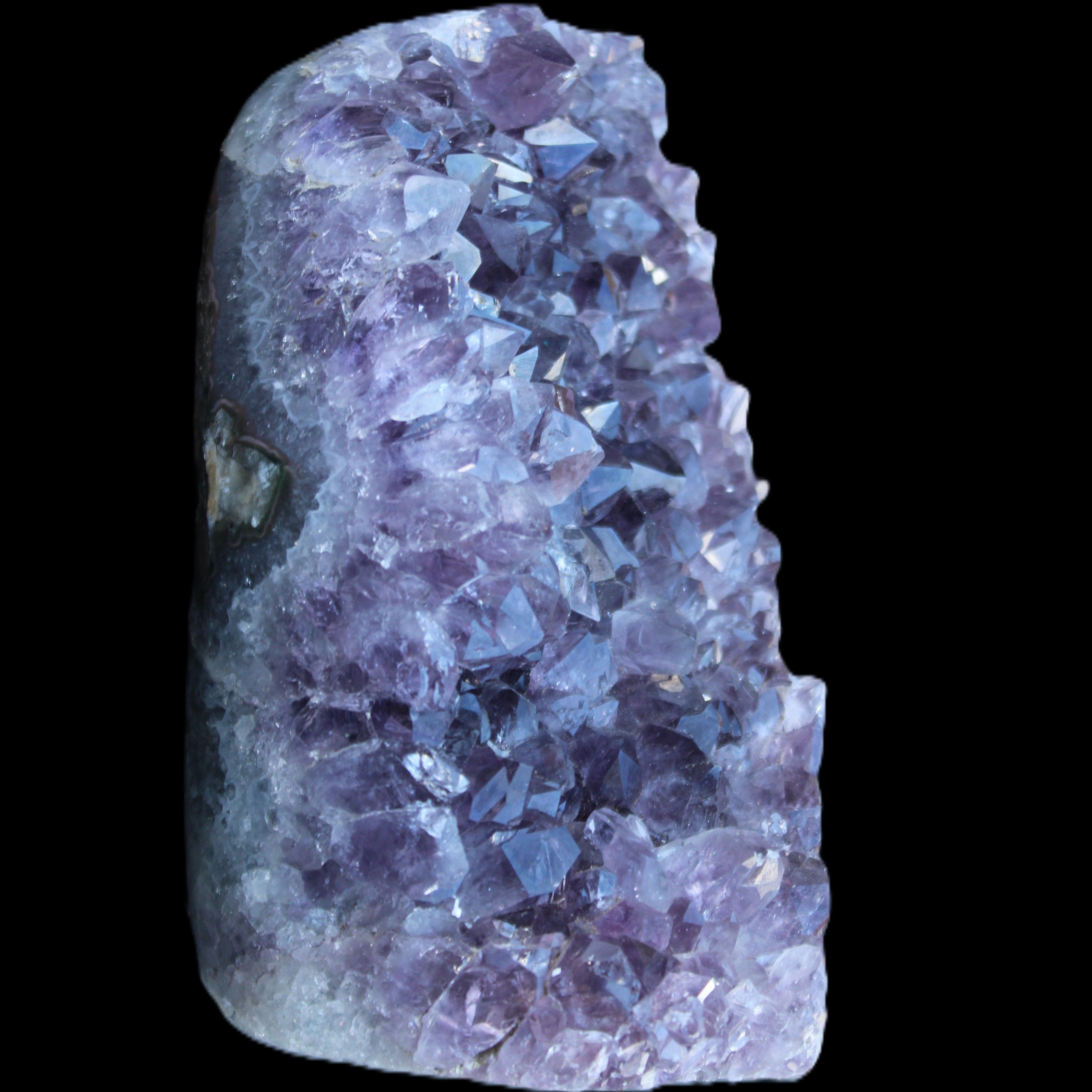 Amethyst geode cluster 138*83*93mm 1342g in sunlight - Rocks and Things Store