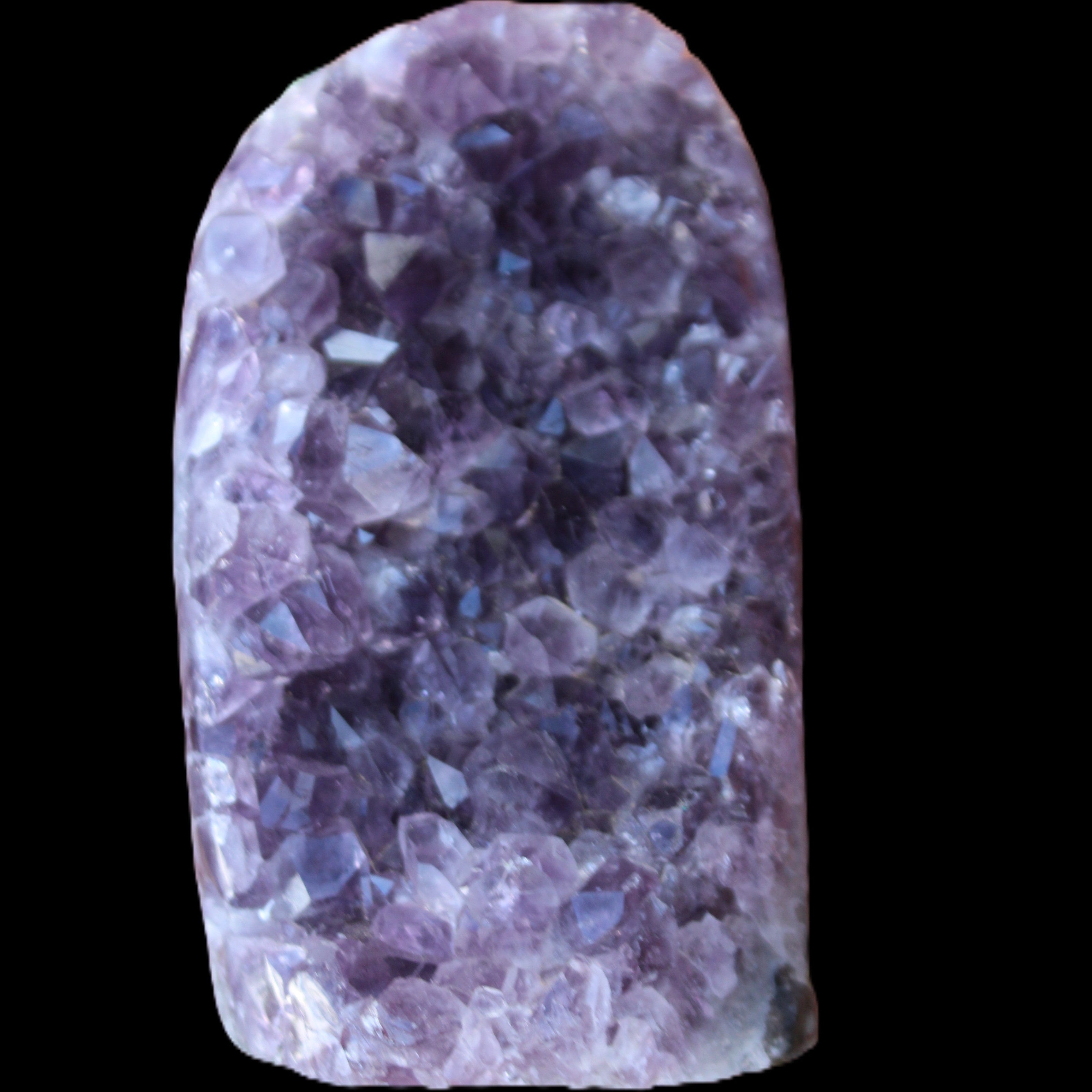 Amethyst geode cluster 138*83*93mm 1342g in sunlight - Rocks and Things Store