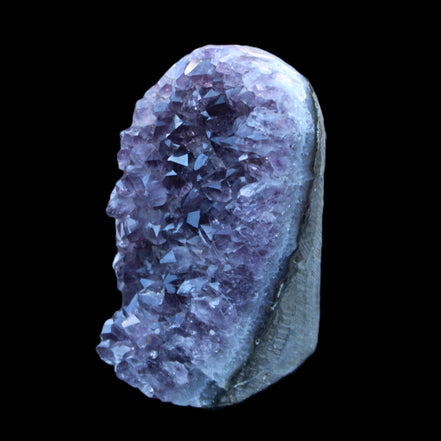 Amethyst geode cluster 138*83*93mm 1342g in sunlight - Rocks and Things Store