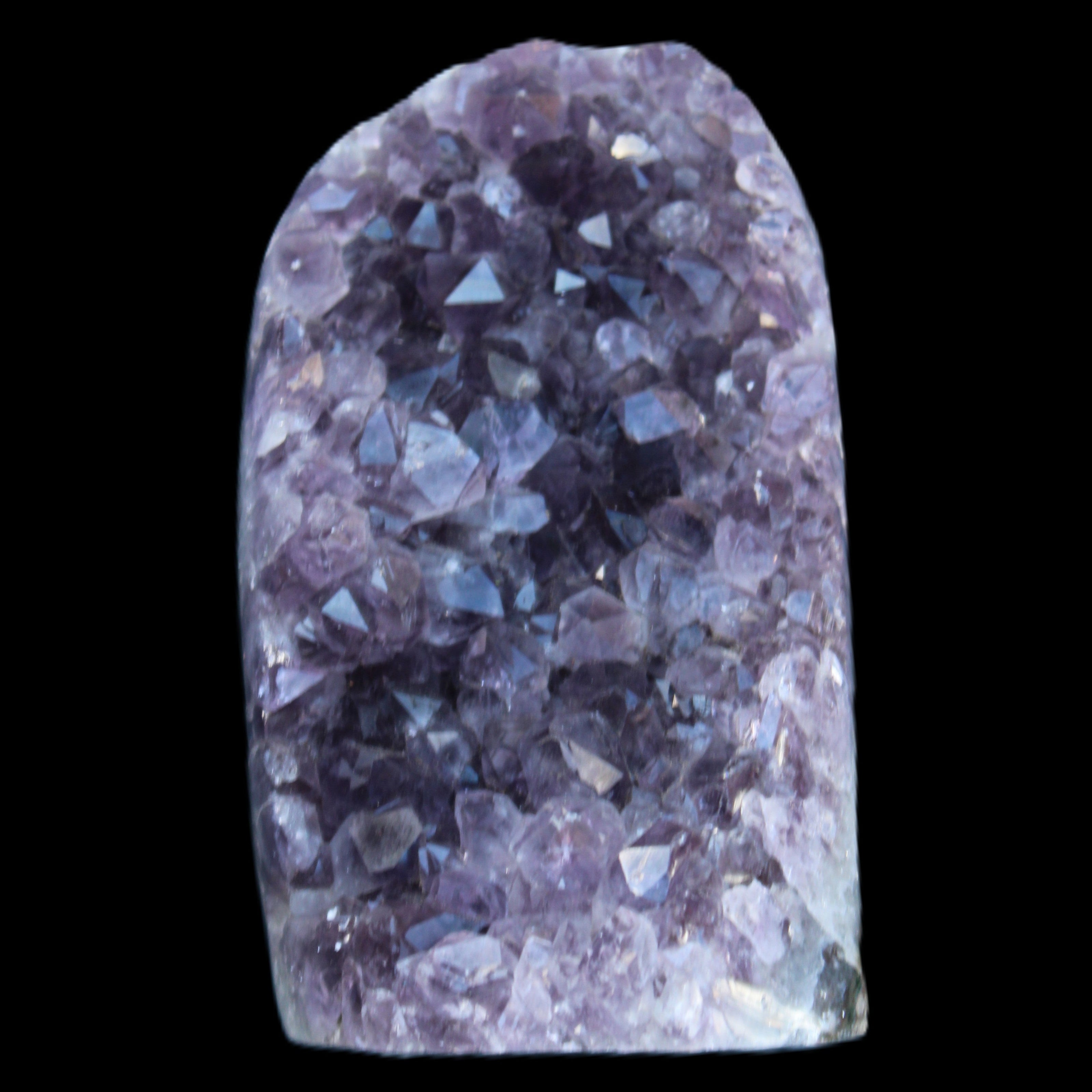 Amethyst geode cluster 138*83*93mm 1342g in sunlight - Rocks and Things Store