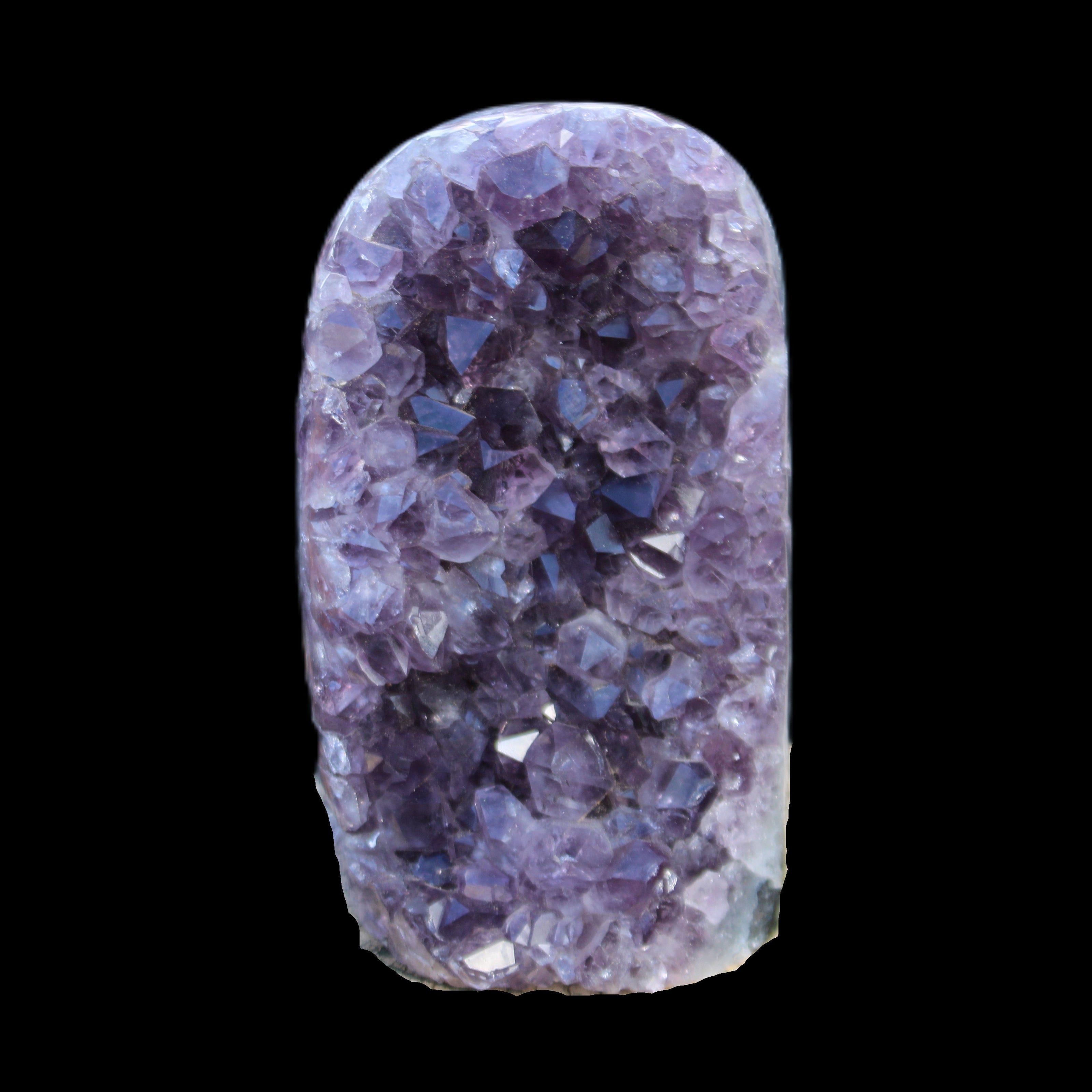 Amethyst geode cluster 138*83*93mm 1342g in sunlight - Rocks and Things Store