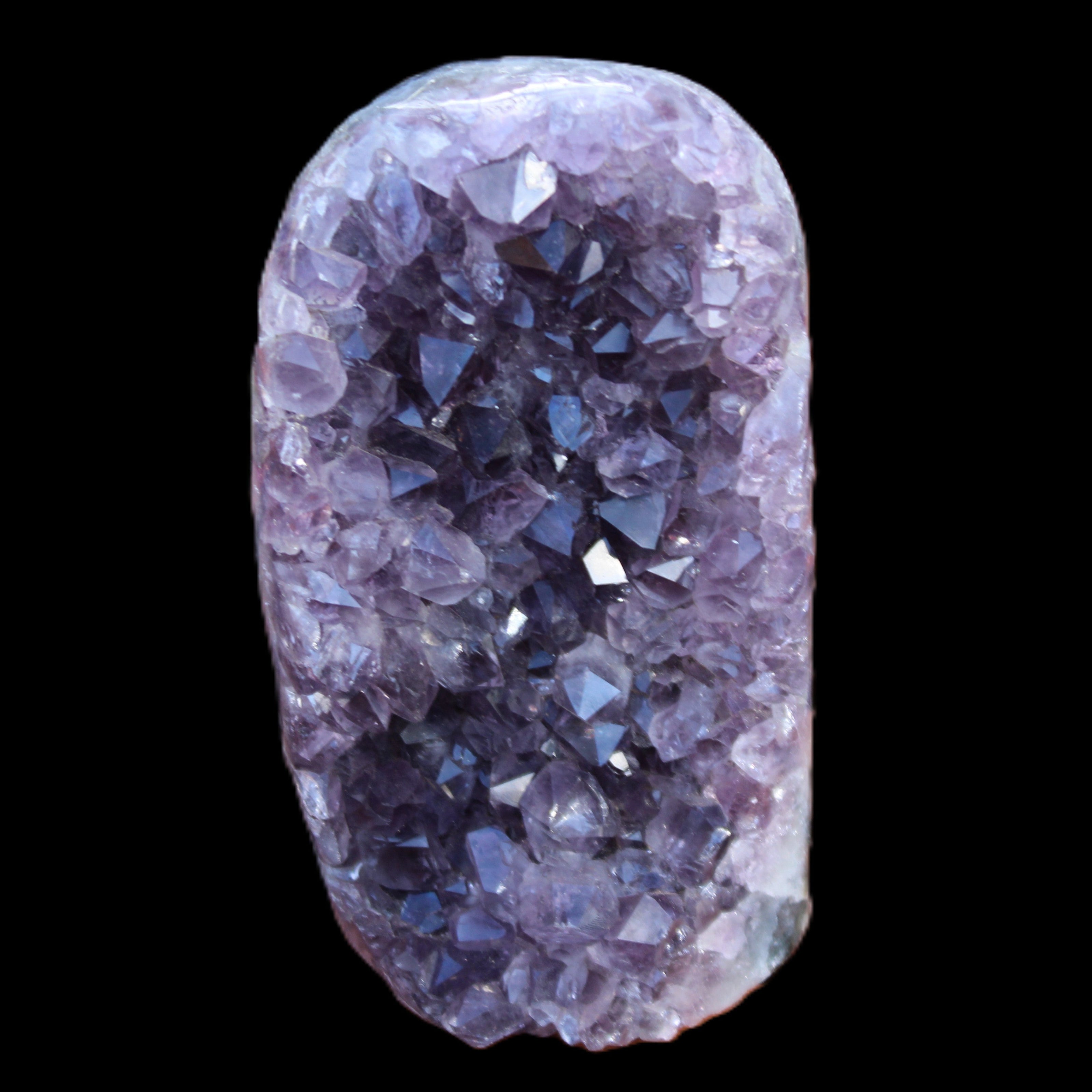 Amethyst geode cluster 138*83*93mm 1342g in sunlight - Rocks and Things Store