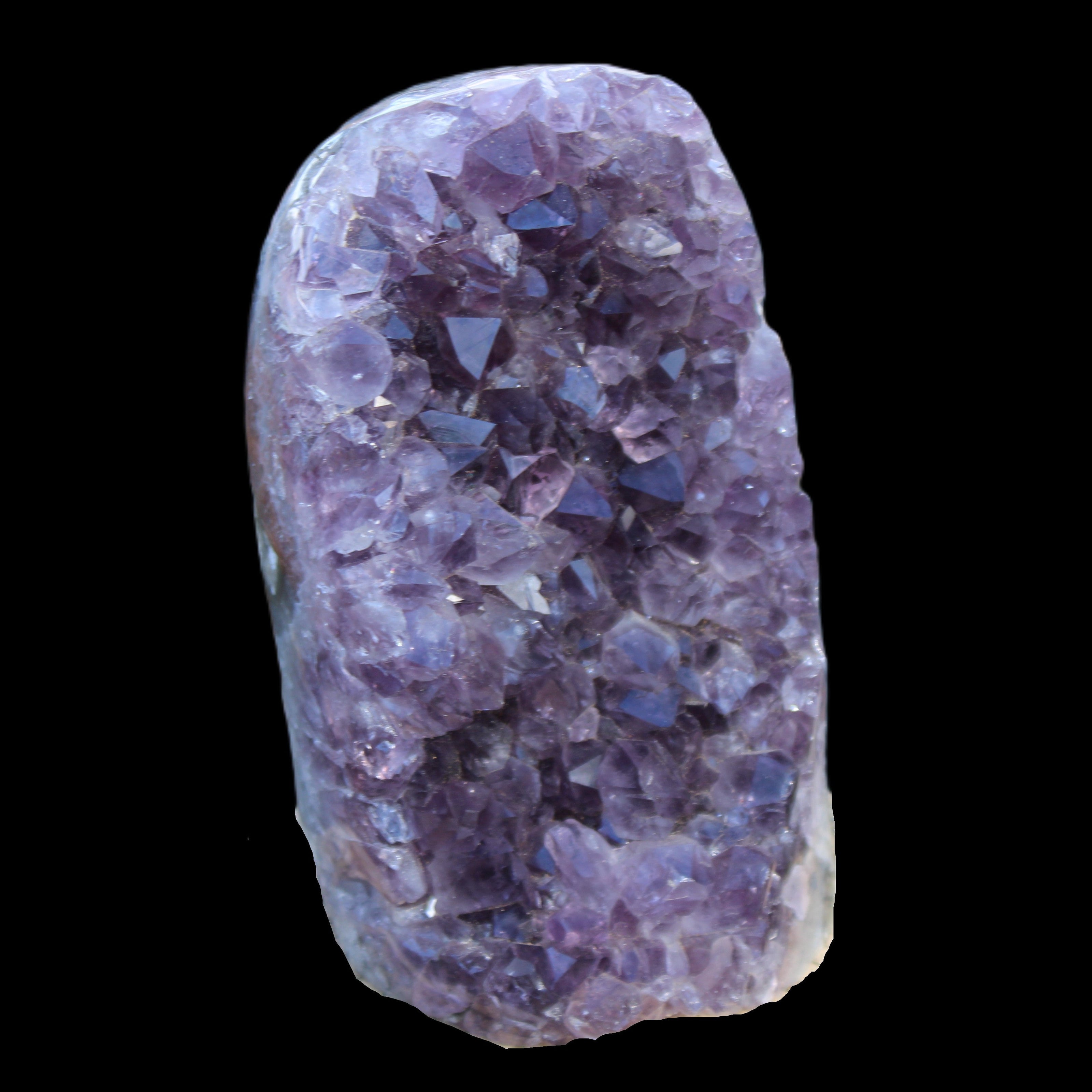Amethyst geode cluster 138*83*93mm 1342g in sunlight - Rocks and Things Store