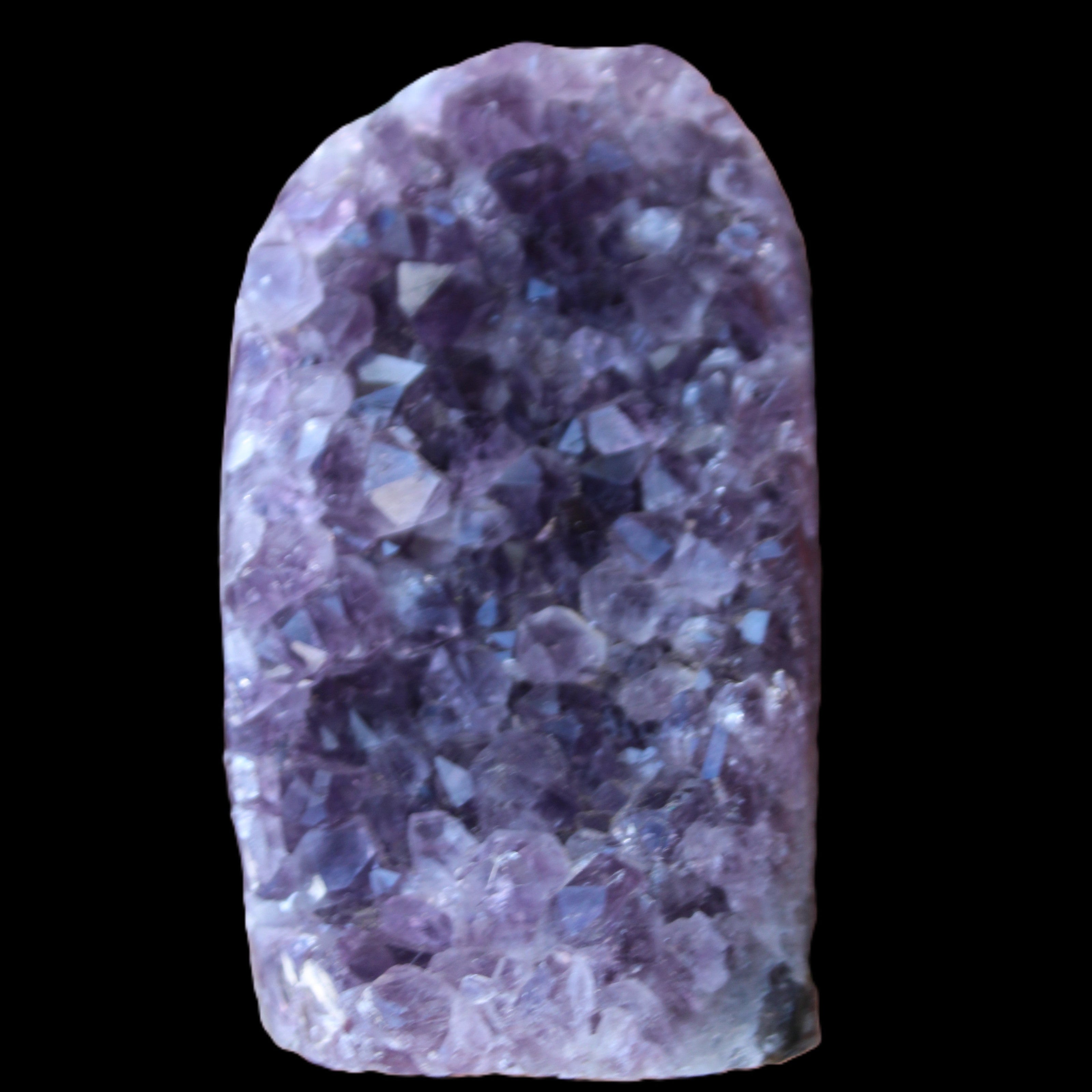 Amethyst geode cluster 138*83*93mm 1342g in sunlight - Rocks and Things Store