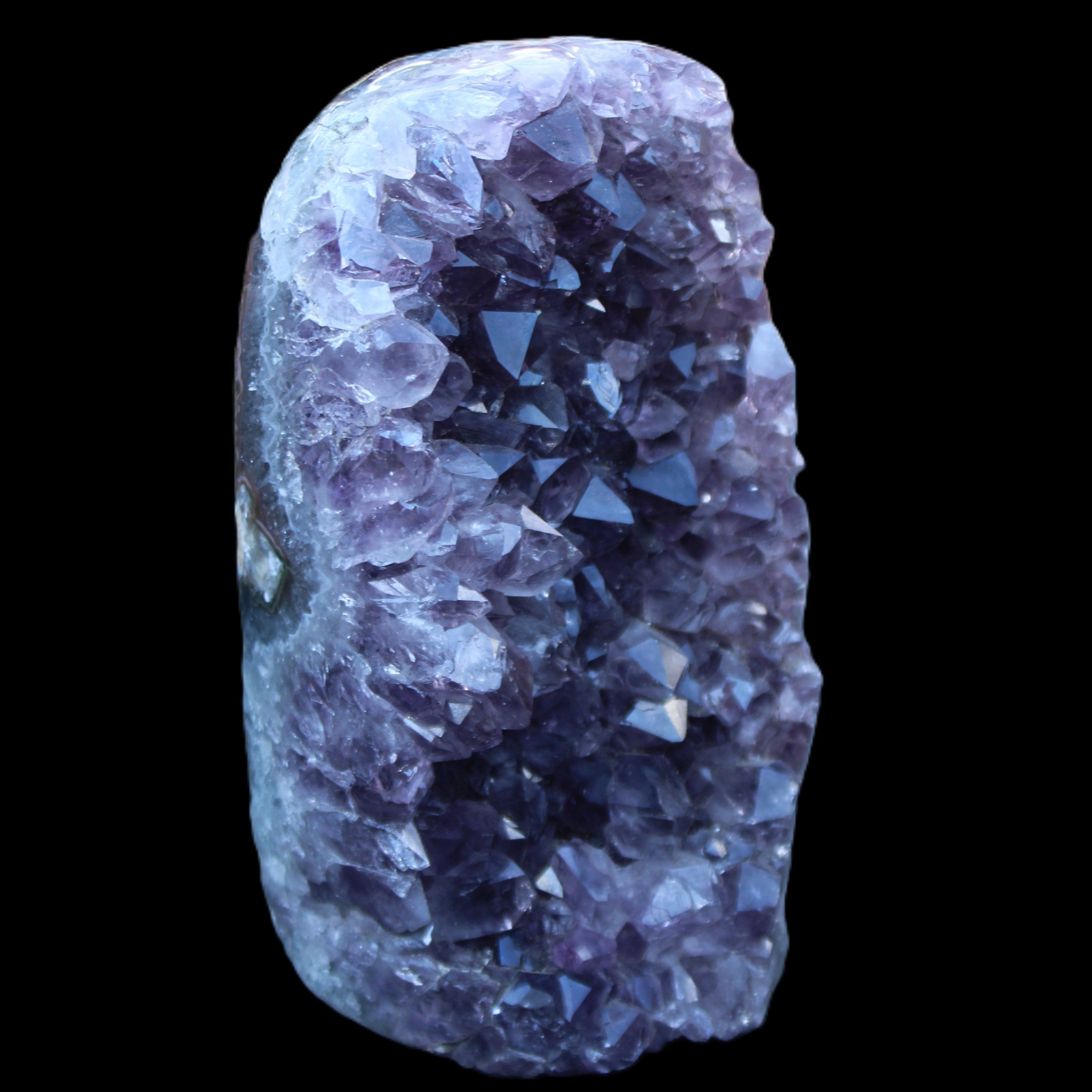 Amethyst geode cluster 138*83*93mm 1342g in sunlight - Rocks and Things Store