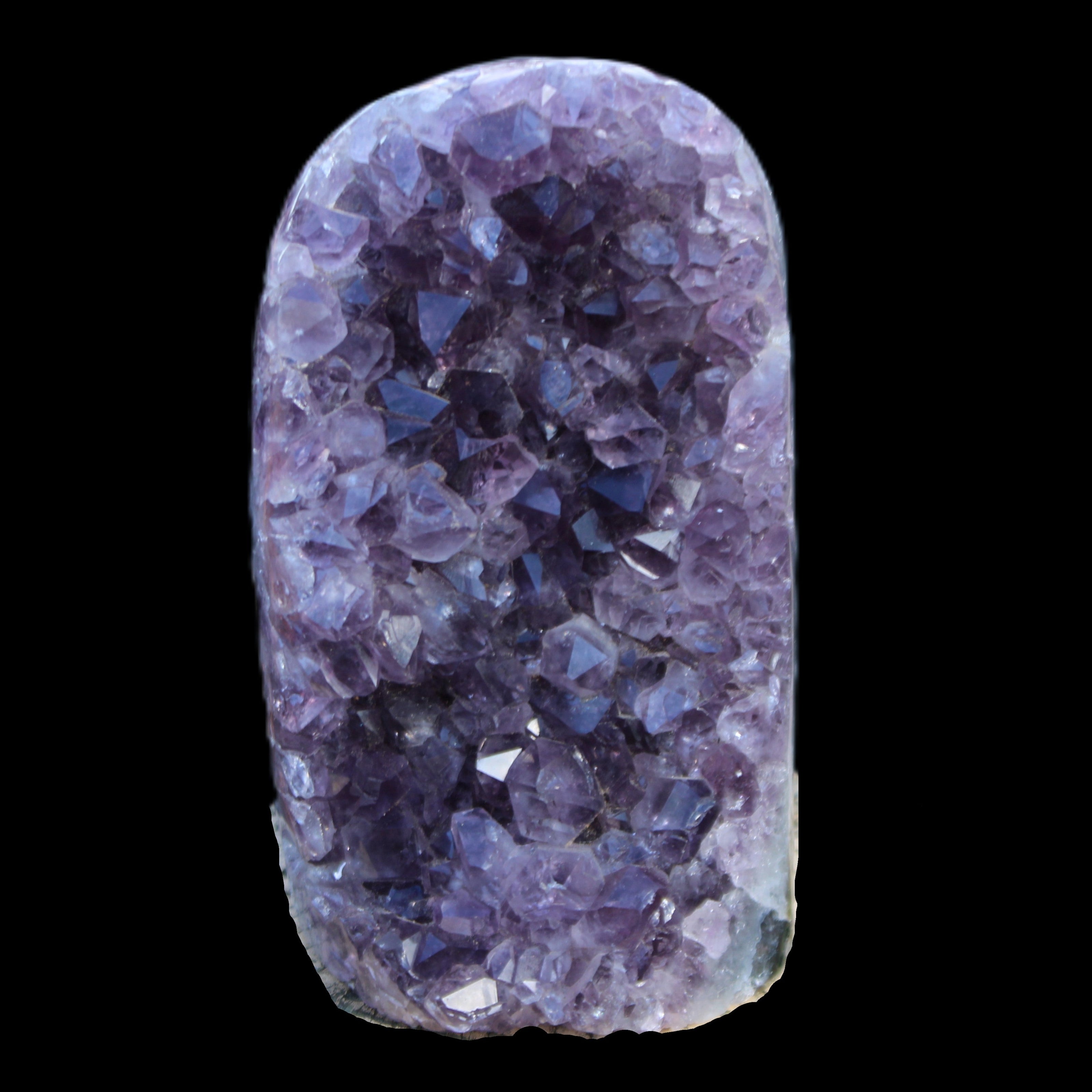 Amethyst geode cluster 138*83*93mm 1342g in sunlight - Rocks and Things Store