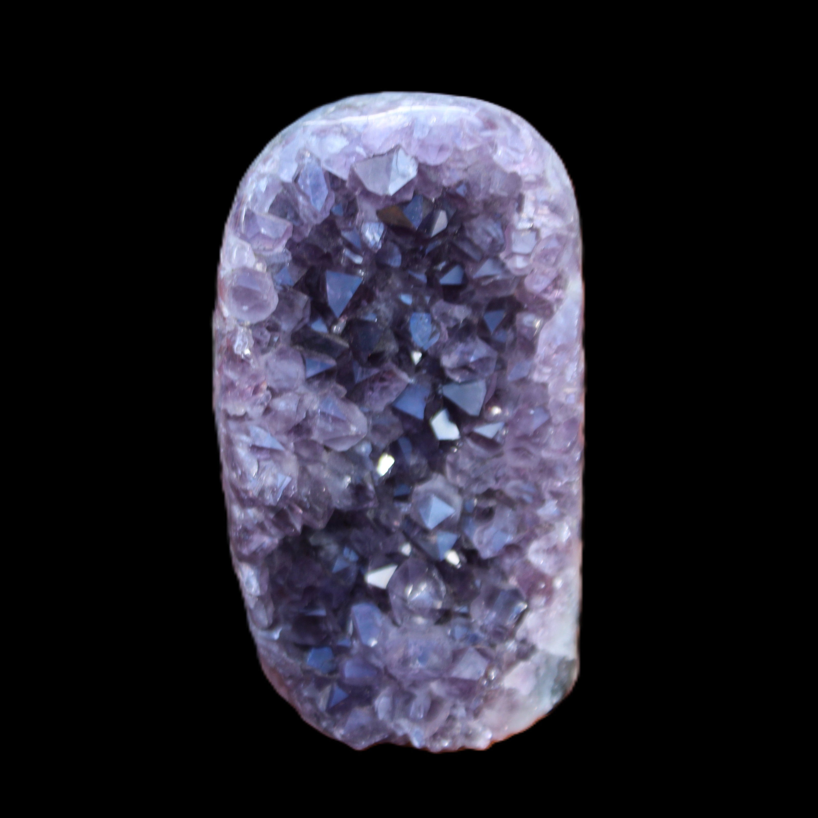 Amethyst geode cluster 138*83*93mm 1342g in sunlight - Rocks and Things Store