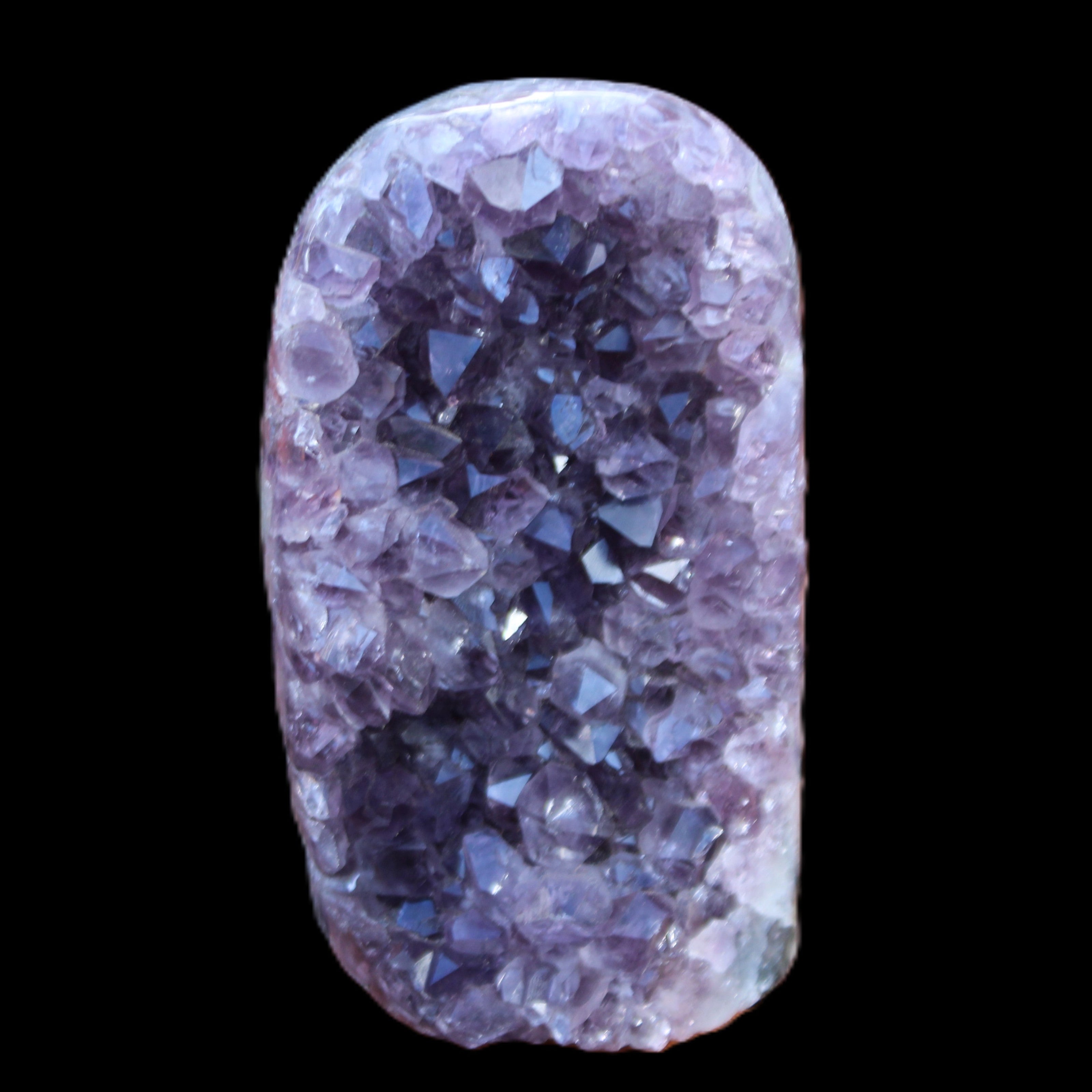Amethyst geode cluster 138*83*93mm 1342g in sunlight - Rocks and Things Store