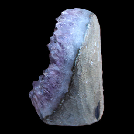 Amethyst geode cluster 138*83*93mm 1342g in sunlight - Rocks and Things Store