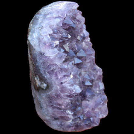 Amethyst geode cluster 138*83*93mm 1342g in sunlight - Rocks and Things Store