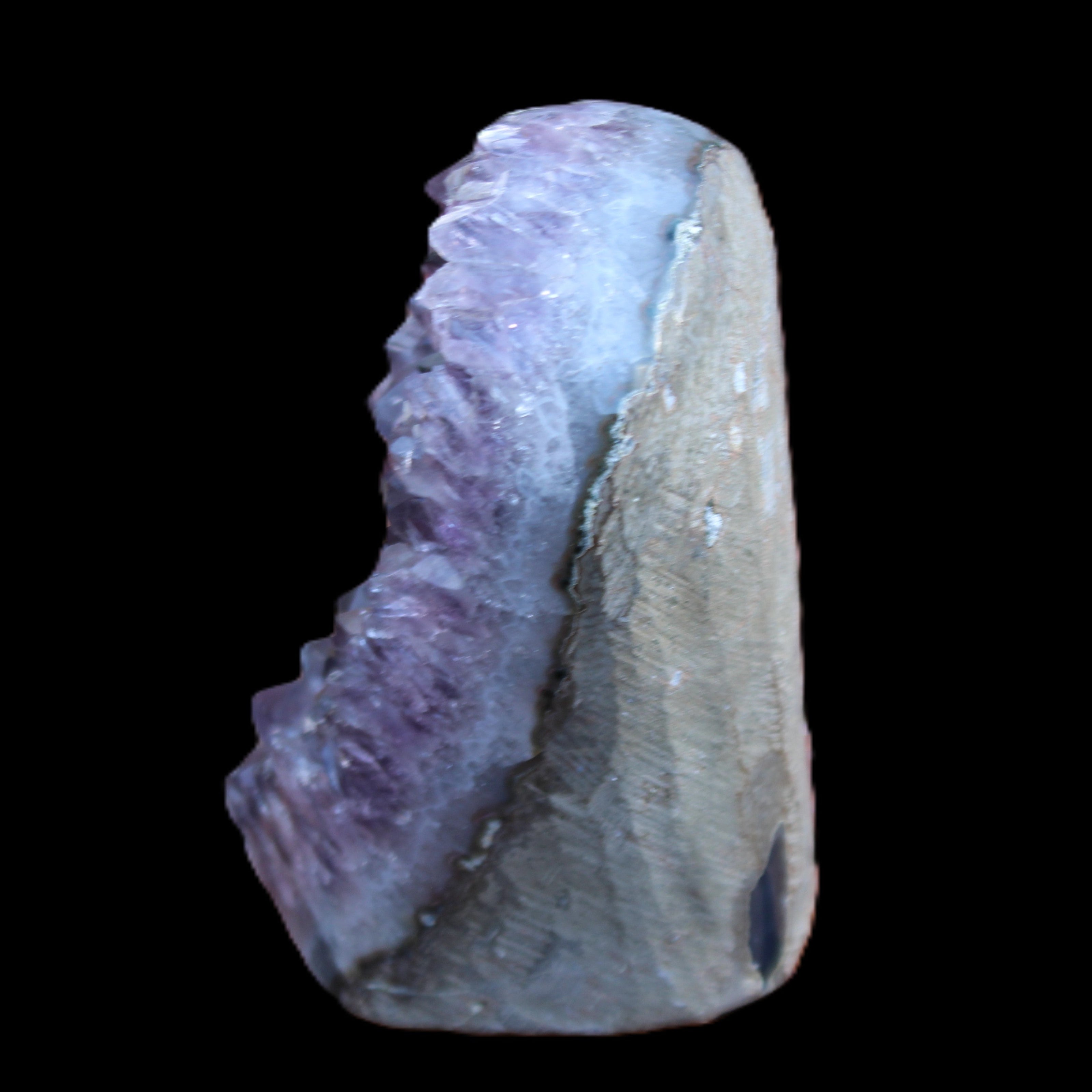 Amethyst geode cluster 138*83*93mm 1342g in sunlight - Rocks and Things Store