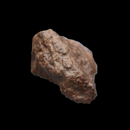 Chondrite Meteorite NWA Unclassified from Erfoud, Morocco 45*31*25mm 40g in sunlight - Rocks and Things Store