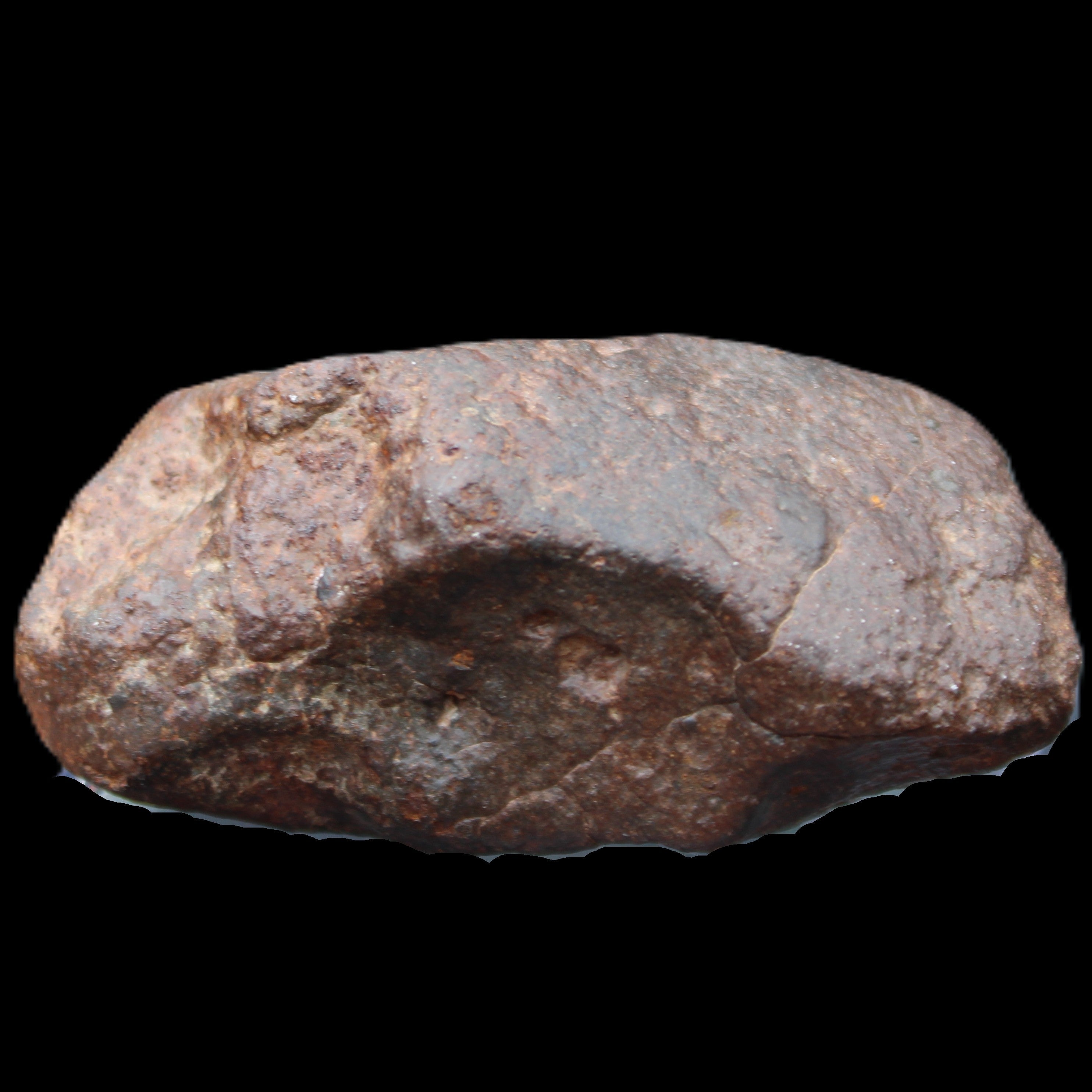 Chondrite Meteorite NWA Unclassified from Erfoud, Morocco 78*40*33mm 212g in sunlight - Rocks and Things Store