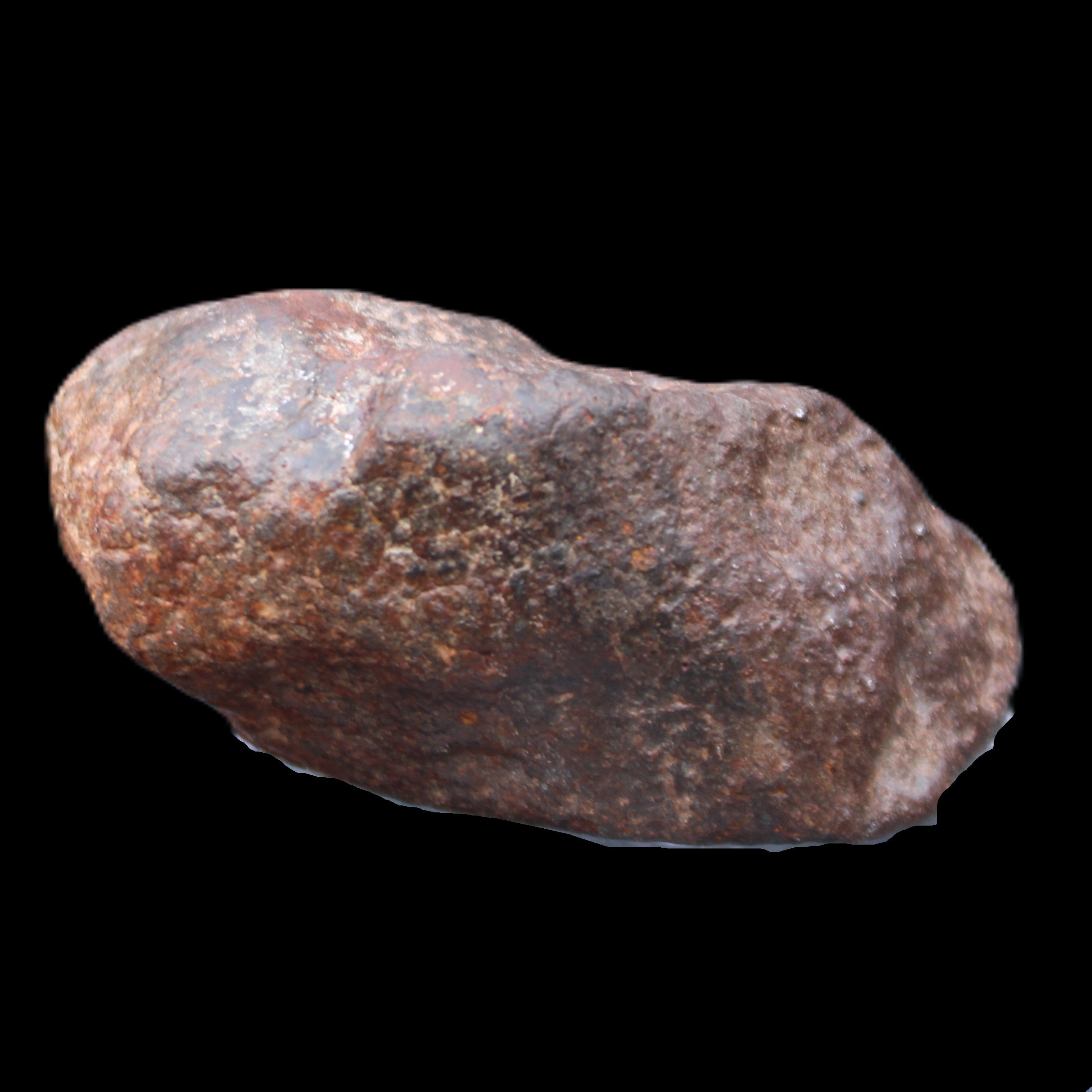 Chondrite Meteorite NWA Unclassified from Erfoud, Morocco 78*40*33mm 212g in sunlight - Rocks and Things Store
