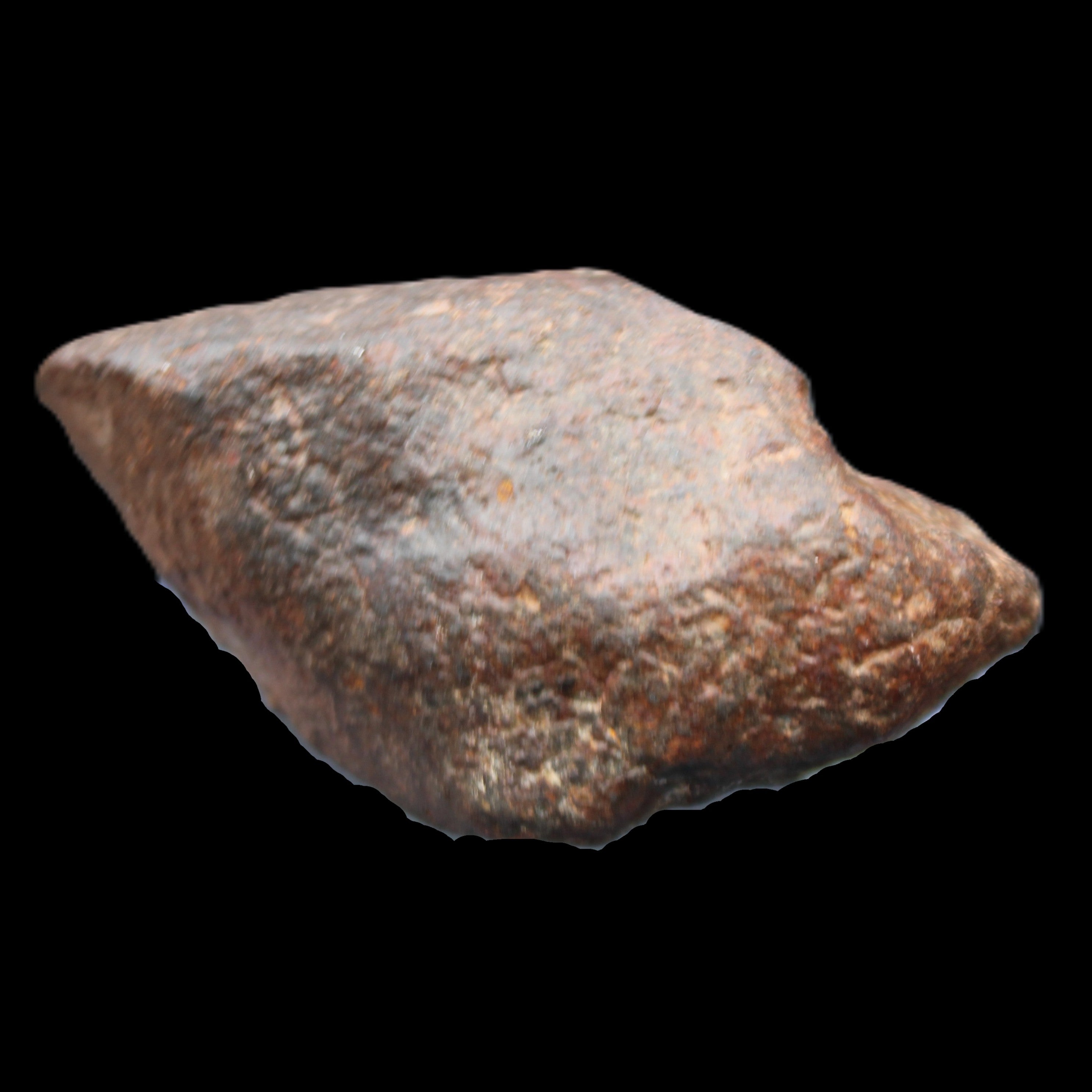 Chondrite Meteorite NWA Unclassified from Erfoud, Morocco 78*40*33mm 212g in sunlight - Rocks and Things Store