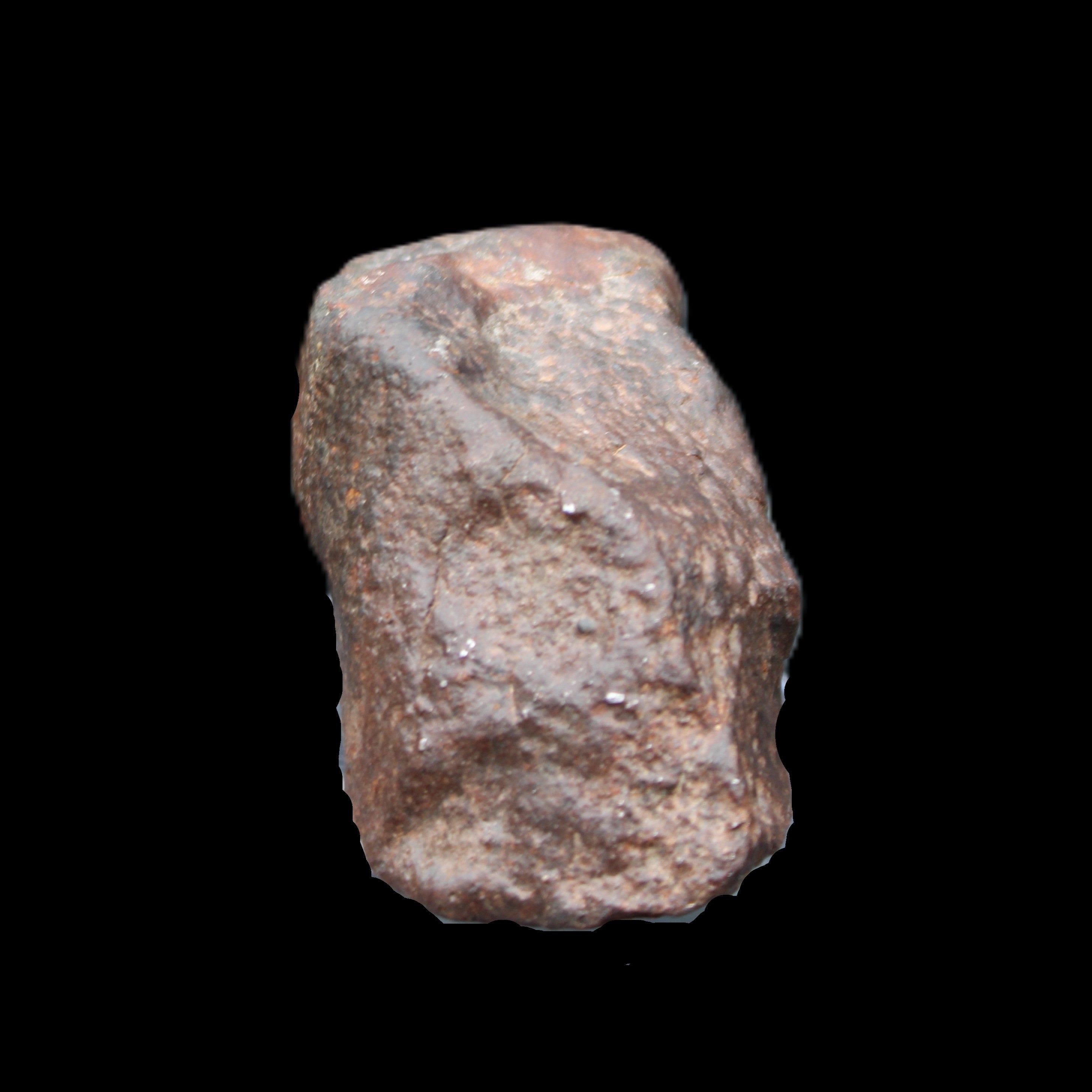 Chondrite Meteorite NWA Unclassified from Erfoud, Morocco 78*40*33mm 212g in sunlight - Rocks and Things Store