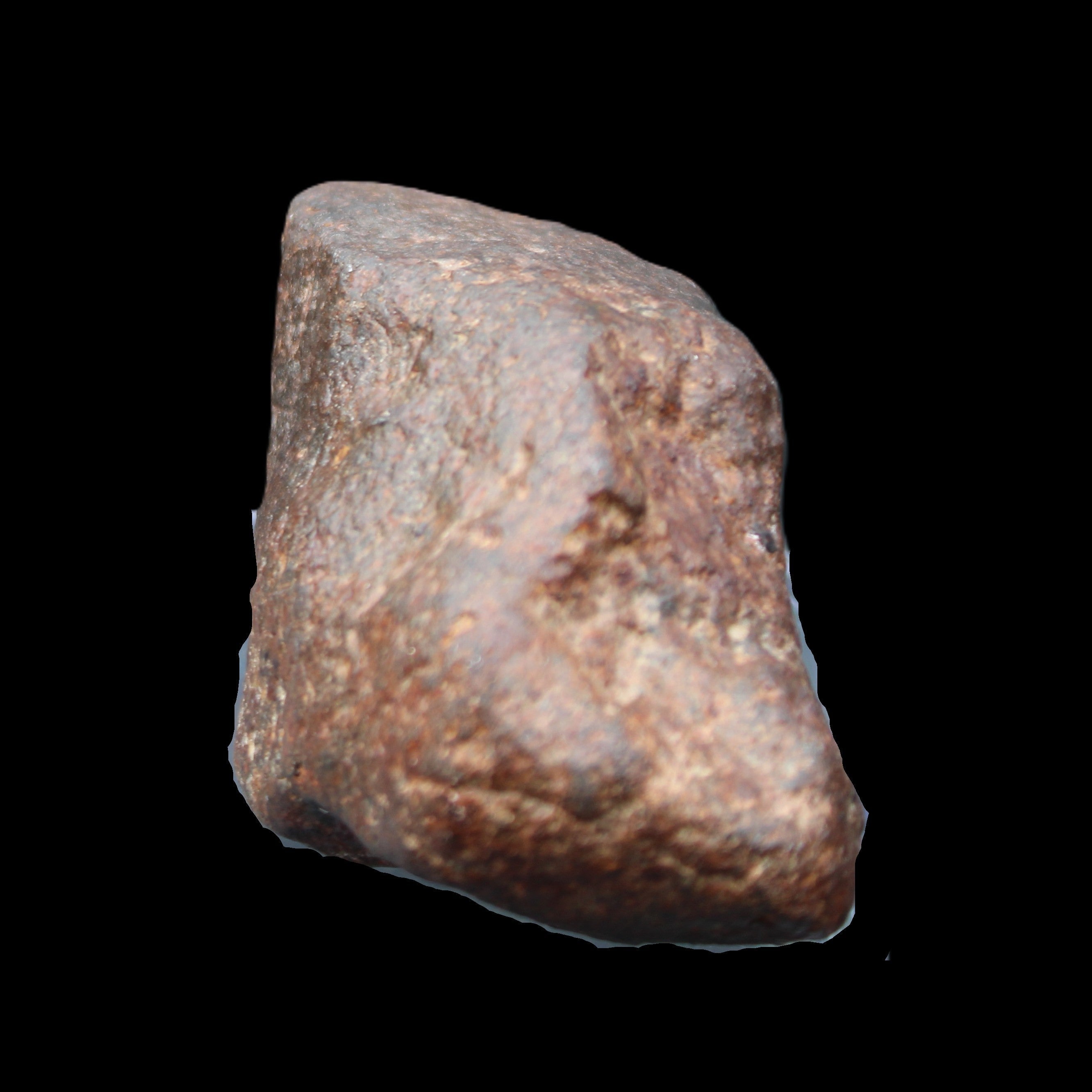 Chondrite Meteorite NWA Unclassified from Erfoud, Morocco 78*40*33mm 212g in sunlight - Rocks and Things Store