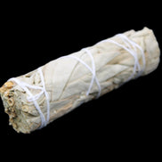 White Sage Smudge Stick 25-28*100mm in sunlight - Rocks and Things Store