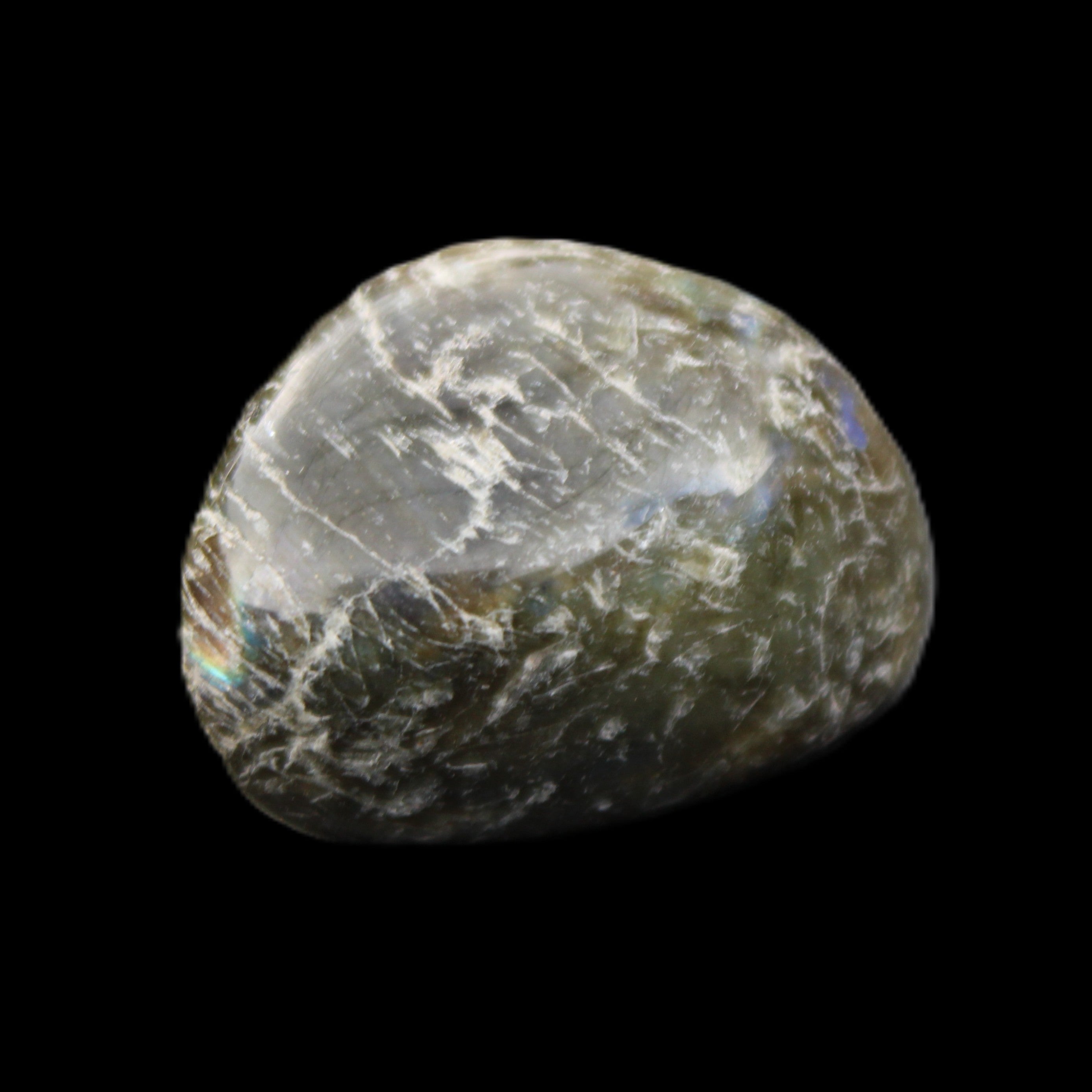 Labradorite tumbled stone 20-30g in sunlight - Rocks and Things Store