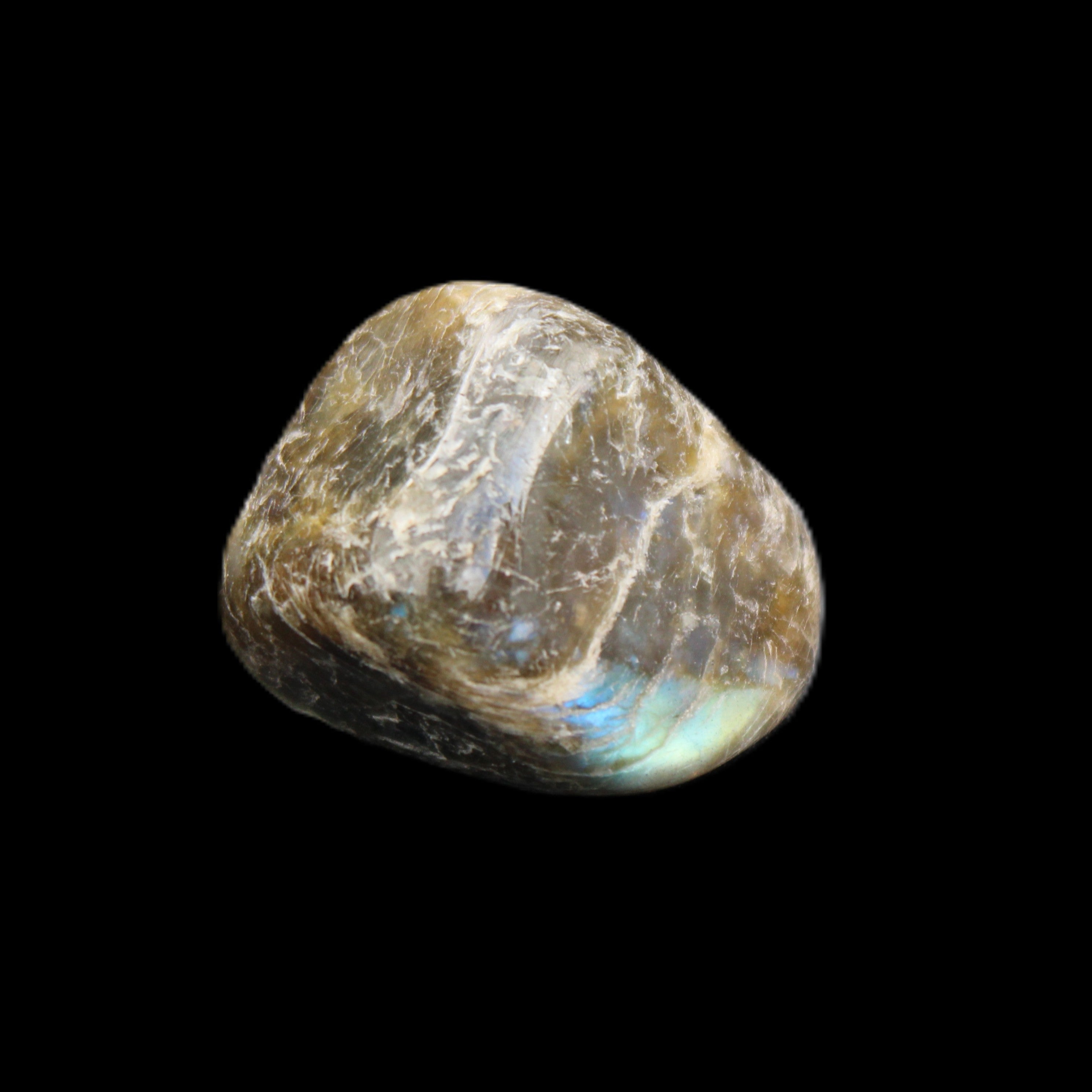 Labradorite tumbled stone 20-30g in sunlight - Rocks and Things Store