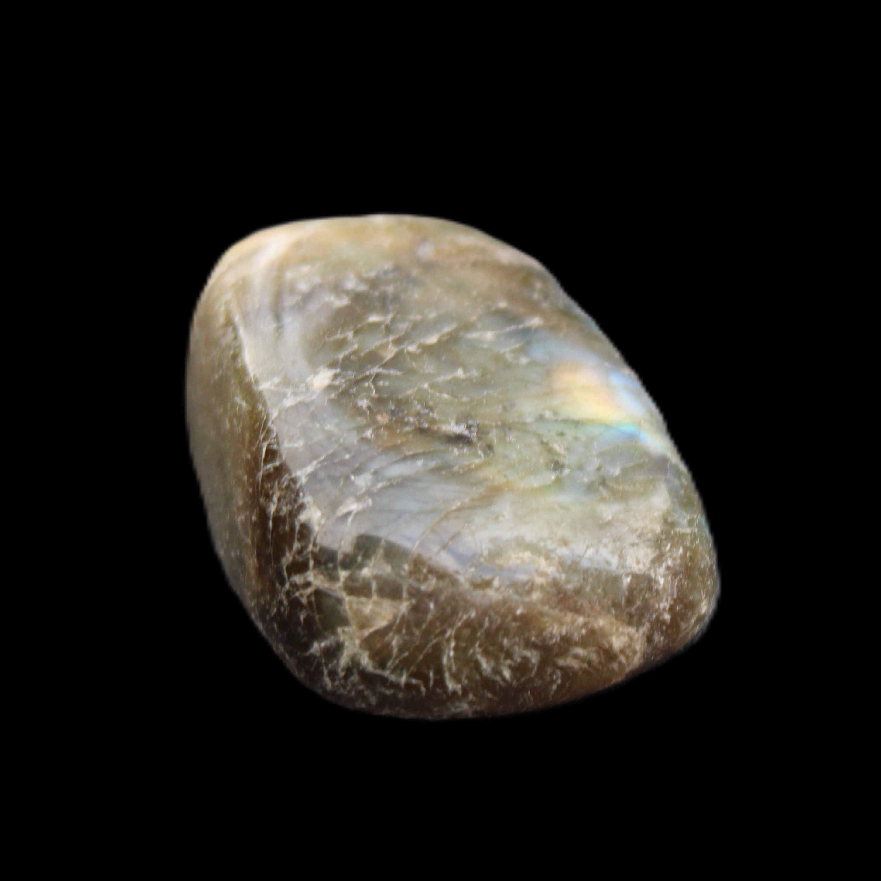 Labradorite tumbled stone 20-30g in sunlight - Rocks and Things Store