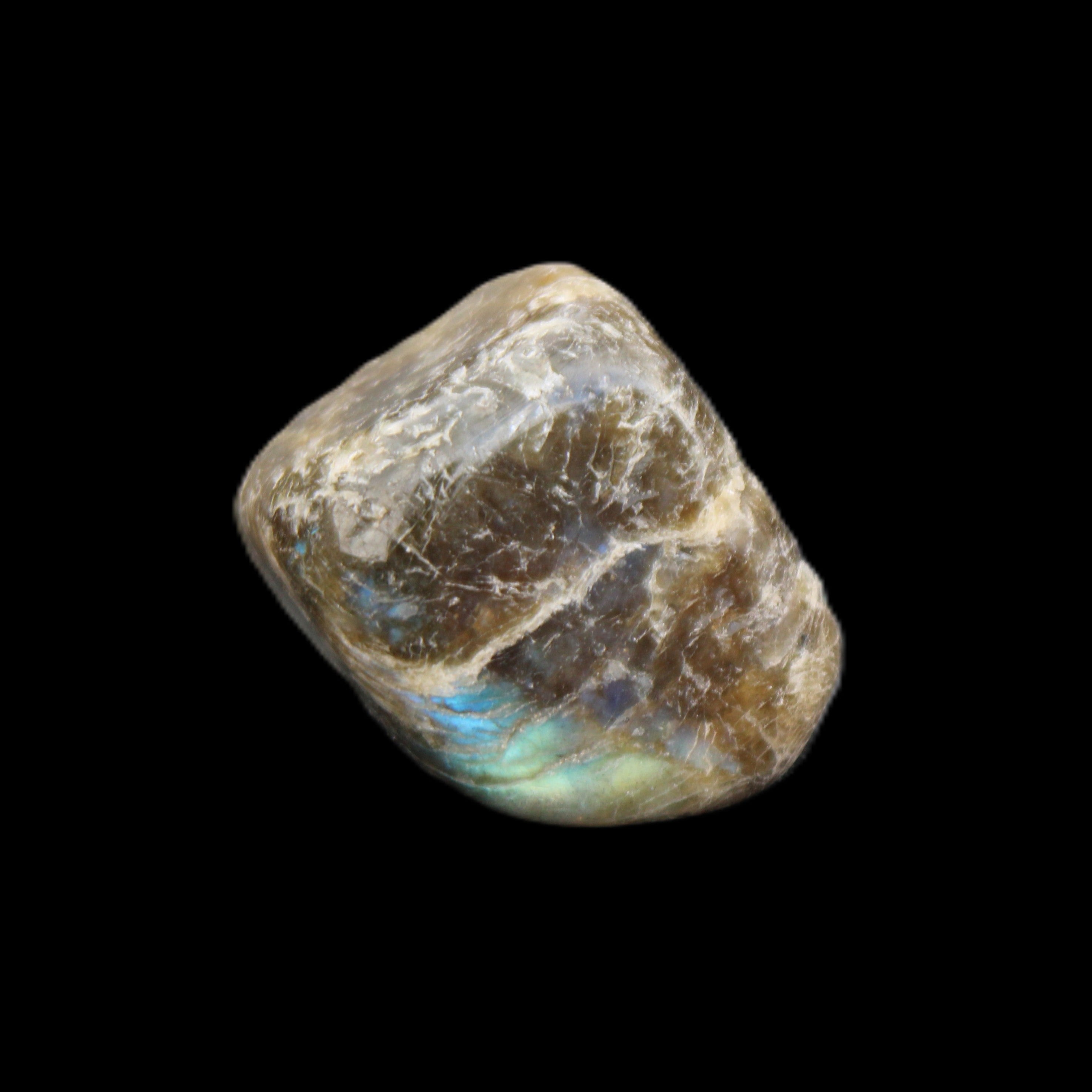 Labradorite tumbled stone 20-30g in sunlight - Rocks and Things Store