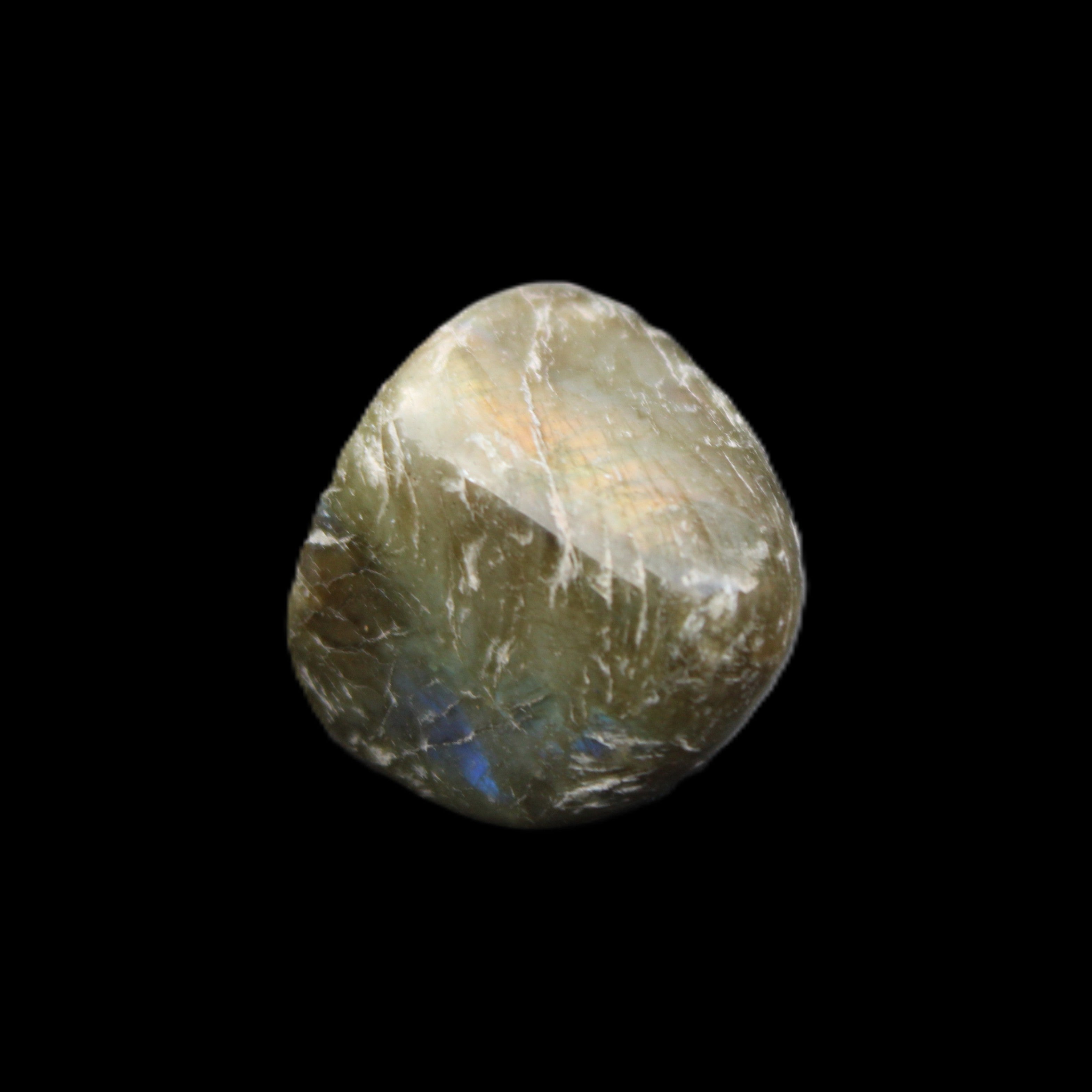 Labradorite tumbled stone 20-30g in sunlight - Rocks and Things Store
