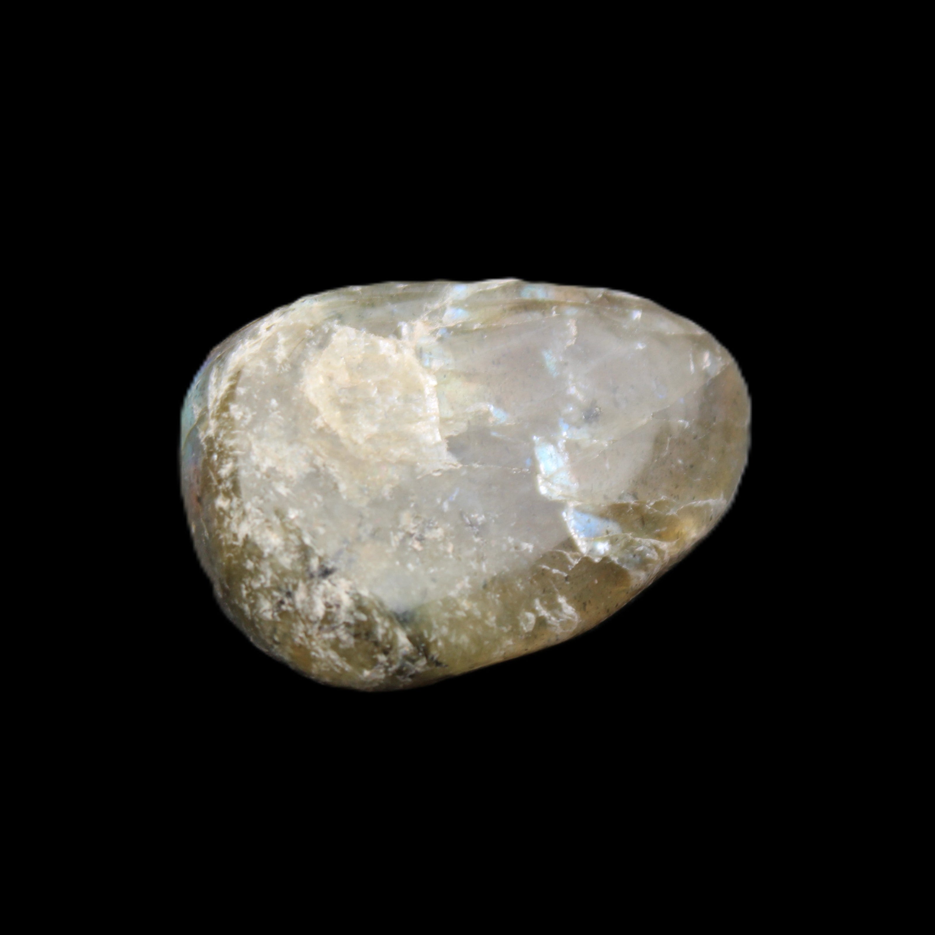 Labradorite tumbled stone 10-20g in sunlight - Rocks and Things Store