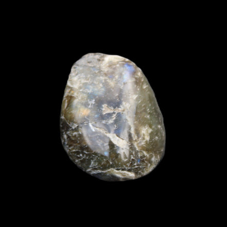 Labradorite tumbled stone 10-20g in sunlight - Rocks and Things Store