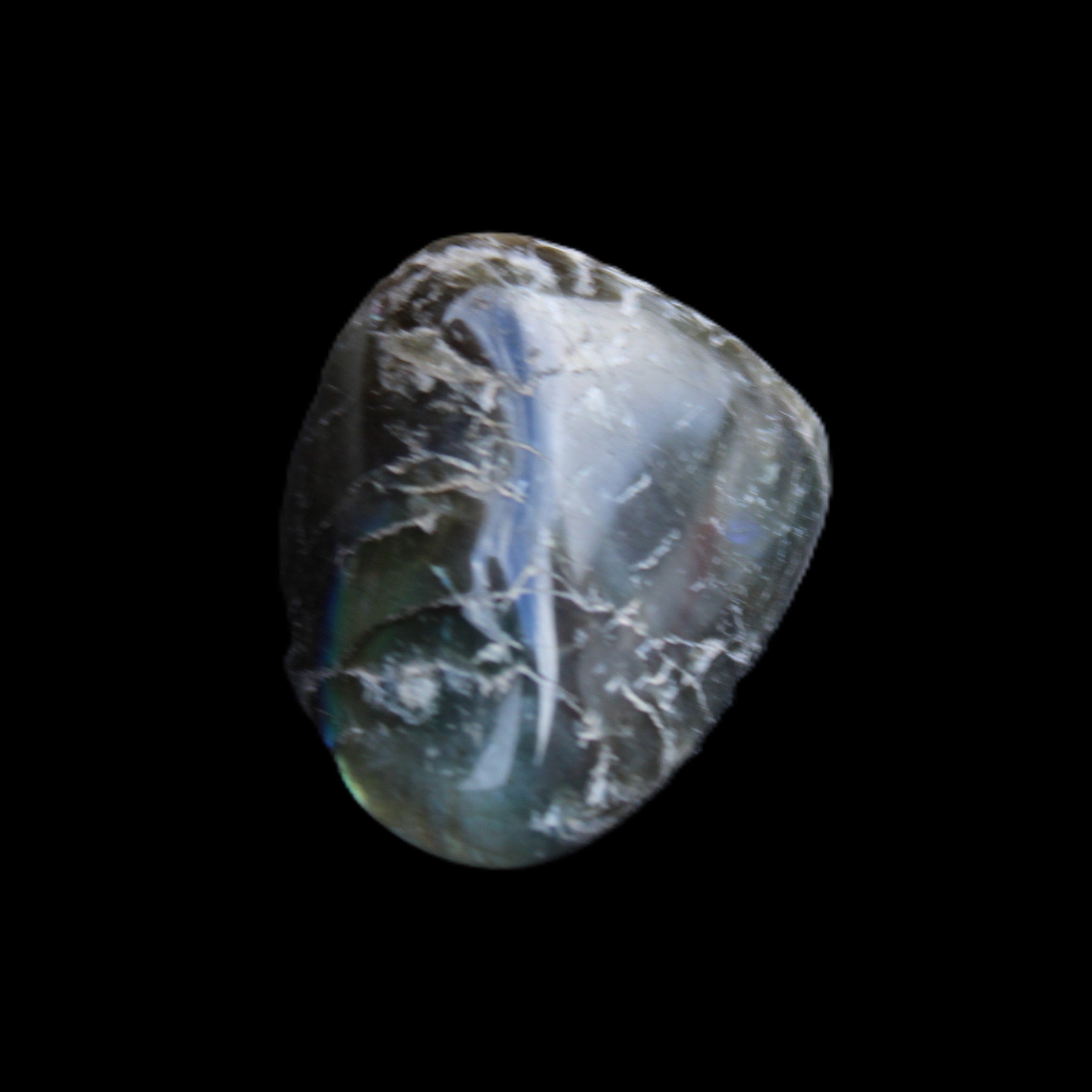 Labradorite tumbled stone 10-20g in sunlight - Rocks and Things Store