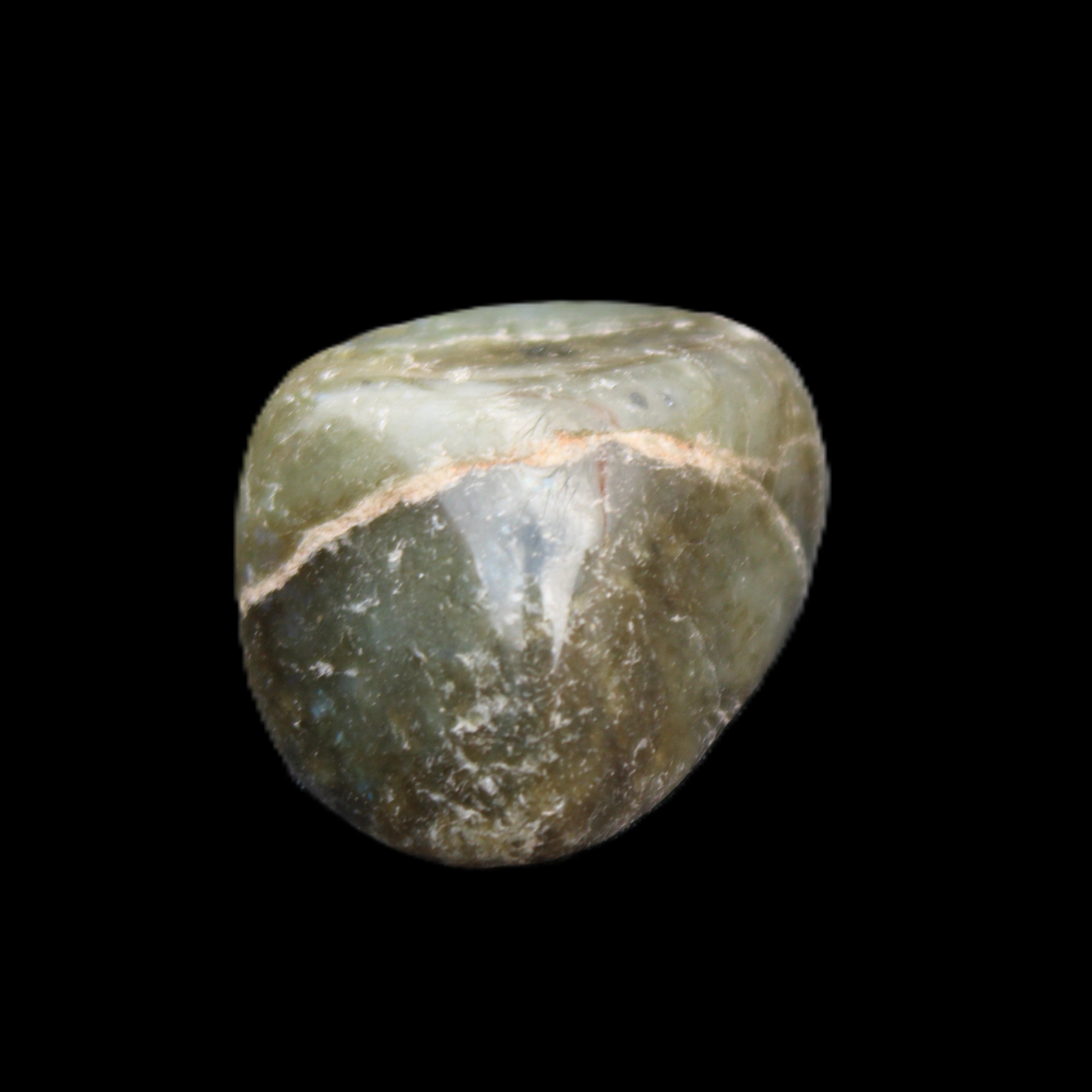 Labradorite tumbled stone 10-20g in sunlight - Rocks and Things Store
