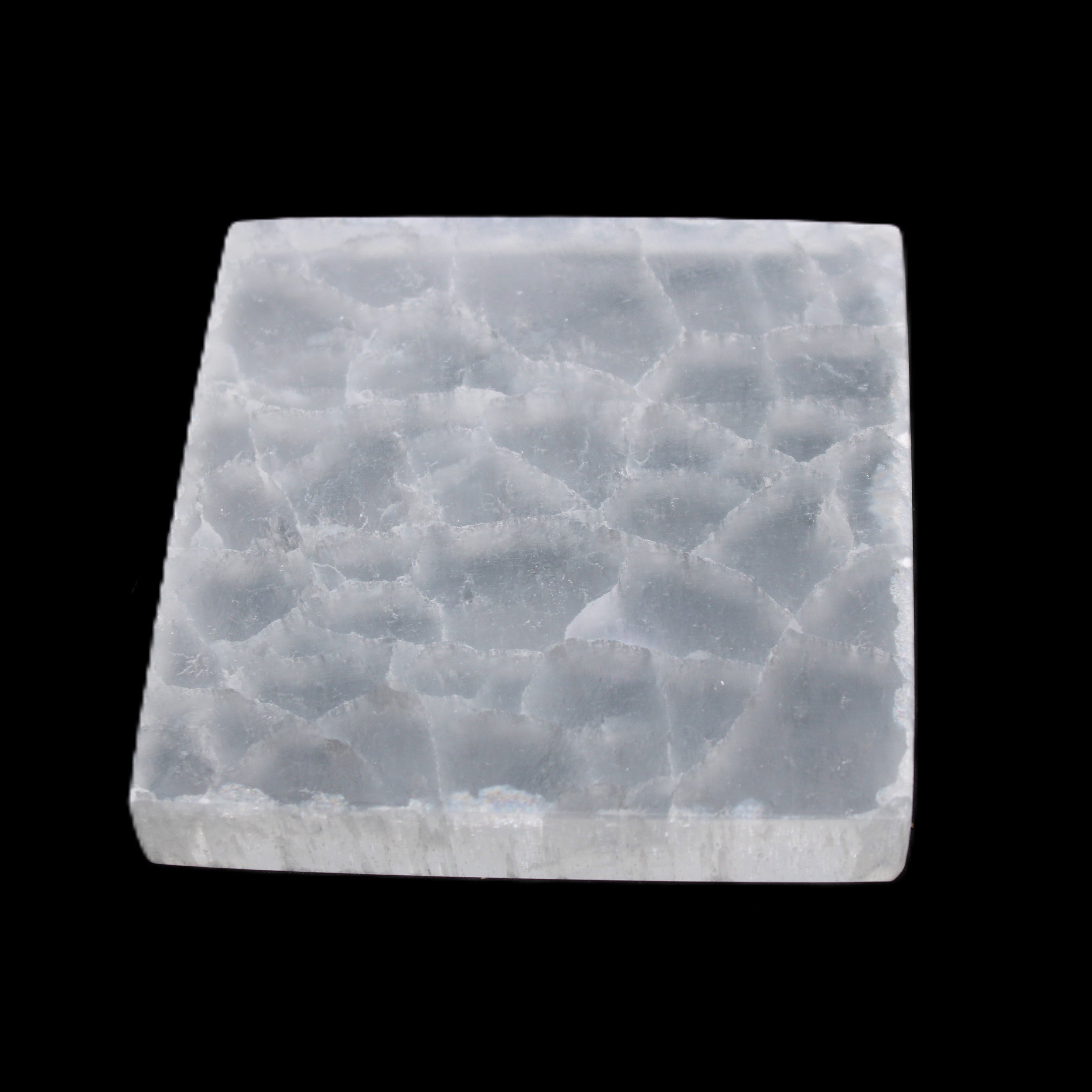 Selenite Plate 80*15mm 200-225g in sunlight - Rocks and Things Store
