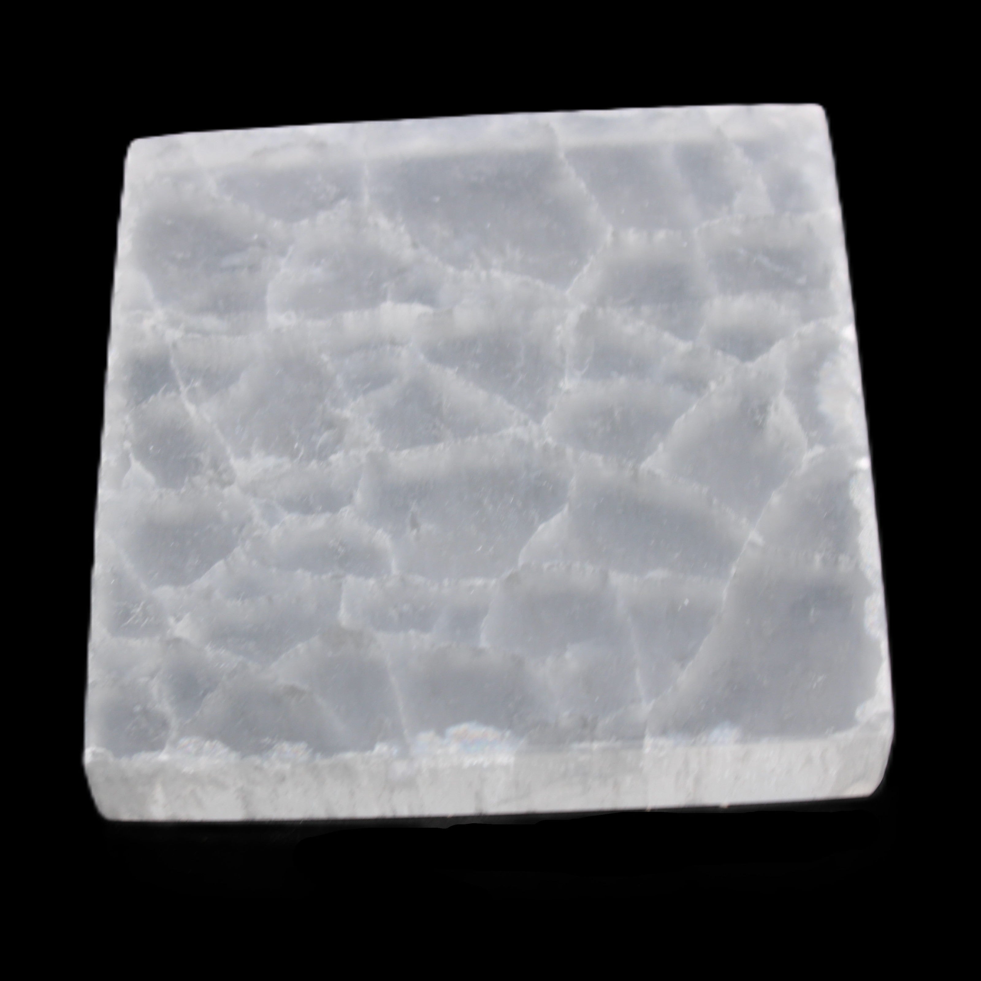 Selenite Plate 80*15mm 200-225g in sunlight - Rocks and Things Store