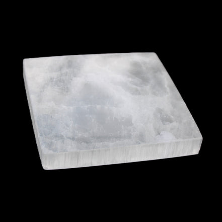 Selenite Plate 80*15mm 200-225g in sunlight - Rocks and Things Store