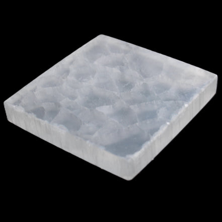 Selenite Plate 80*15mm 200-225g in sunlight - Rocks and Things Store