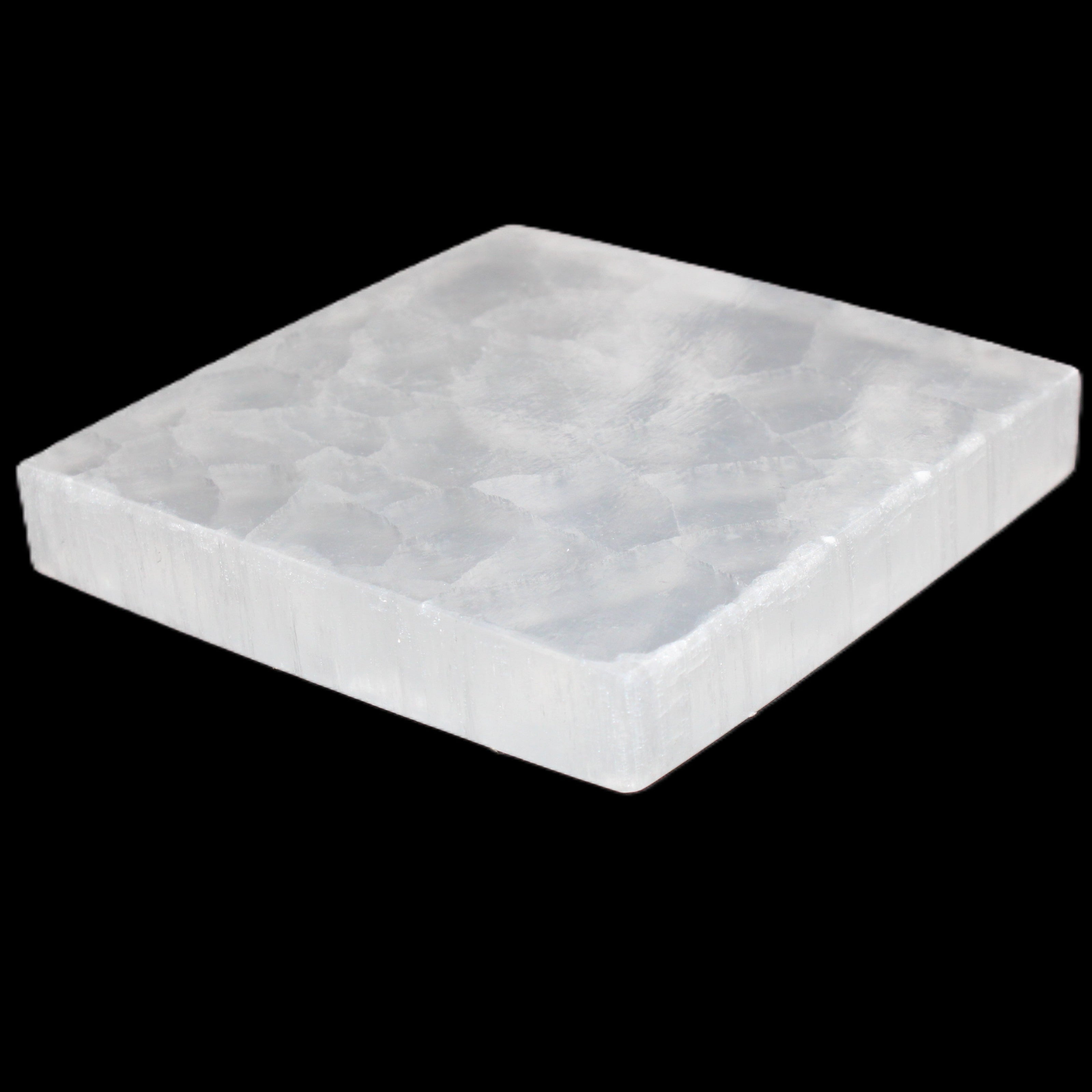 Selenite Plate 80*15mm 200-225g in sunlight - Rocks and Things Store