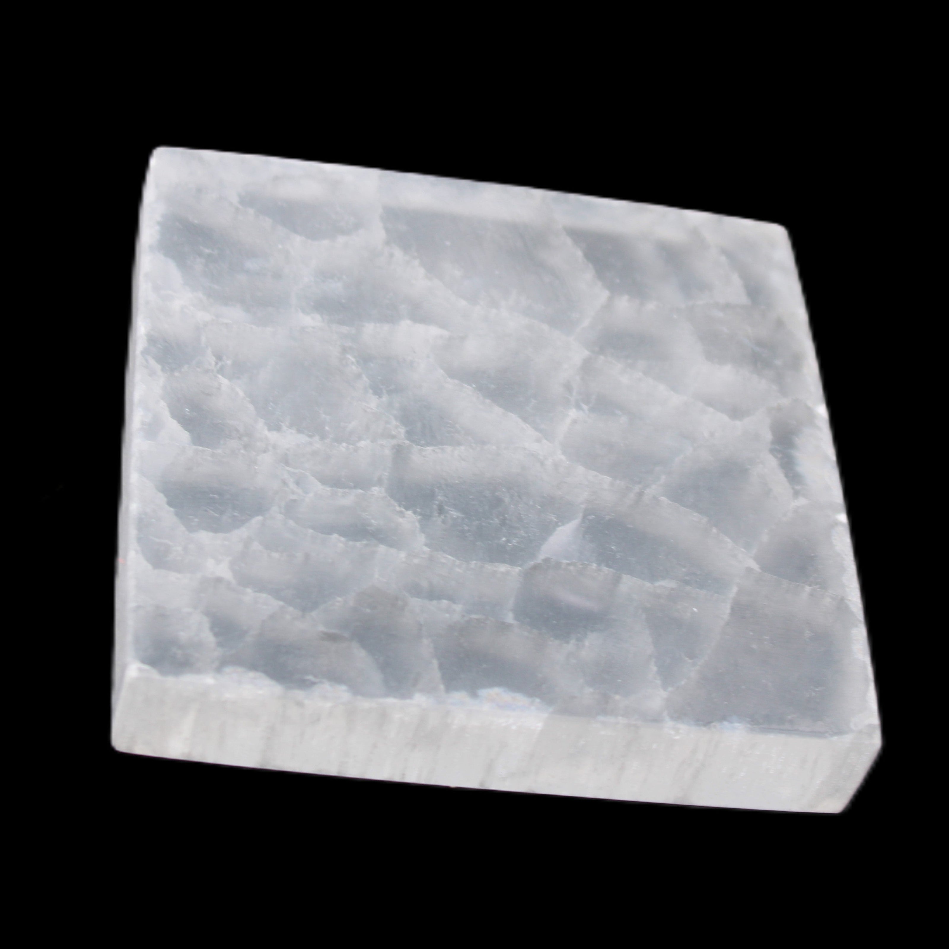 Selenite Plate 80*15mm 200-225g in sunlight - Rocks and Things Store