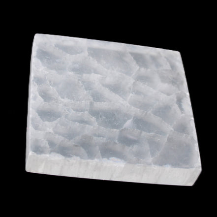 Selenite Plate 80*15mm 200-225g in sunlight - Rocks and Things Store