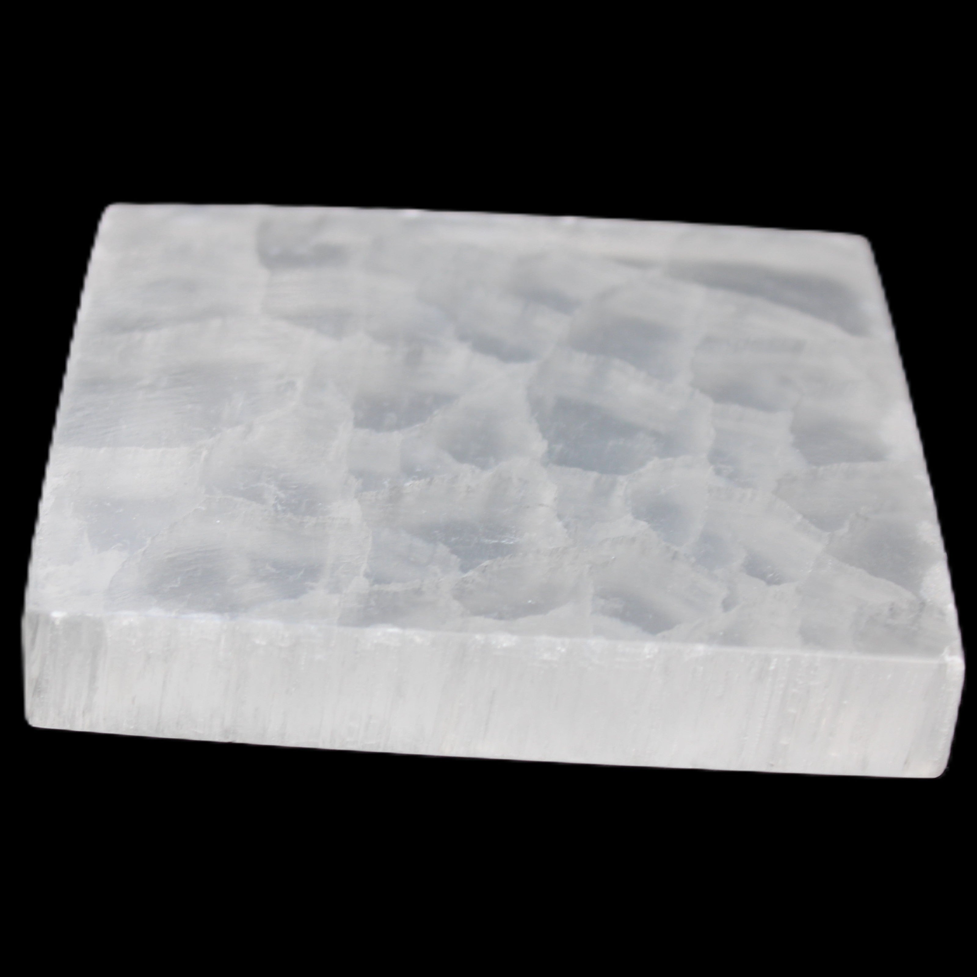 Selenite Plate 80*15mm 200-225g in sunlight - Rocks and Things Store