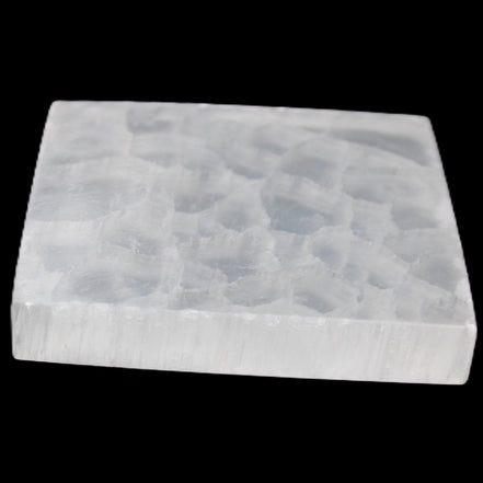 Selenite Plate 80*15mm 200-225g in sunlight - Rocks and Things Store