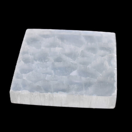 Selenite Plate 80*15mm 200-225g in sunlight - Rocks and Things Store