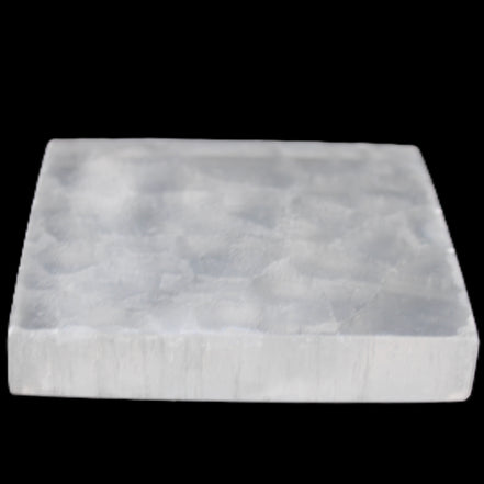 Selenite Plate 80*15mm 200-225g in sunlight - Rocks and Things Store