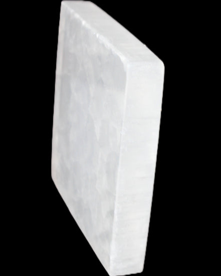 Selenite Plate 80*15mm 200-225g in sunlight - Rocks and Things Store