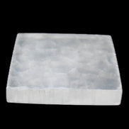 Selenite Plate 80*15mm 200-225g in sunlight - Rocks and Things Store
