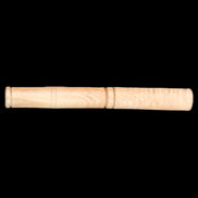 Brass Black Singing Bowl 150*80mm with wooden mallet in sunlight - Rocks and Things Store